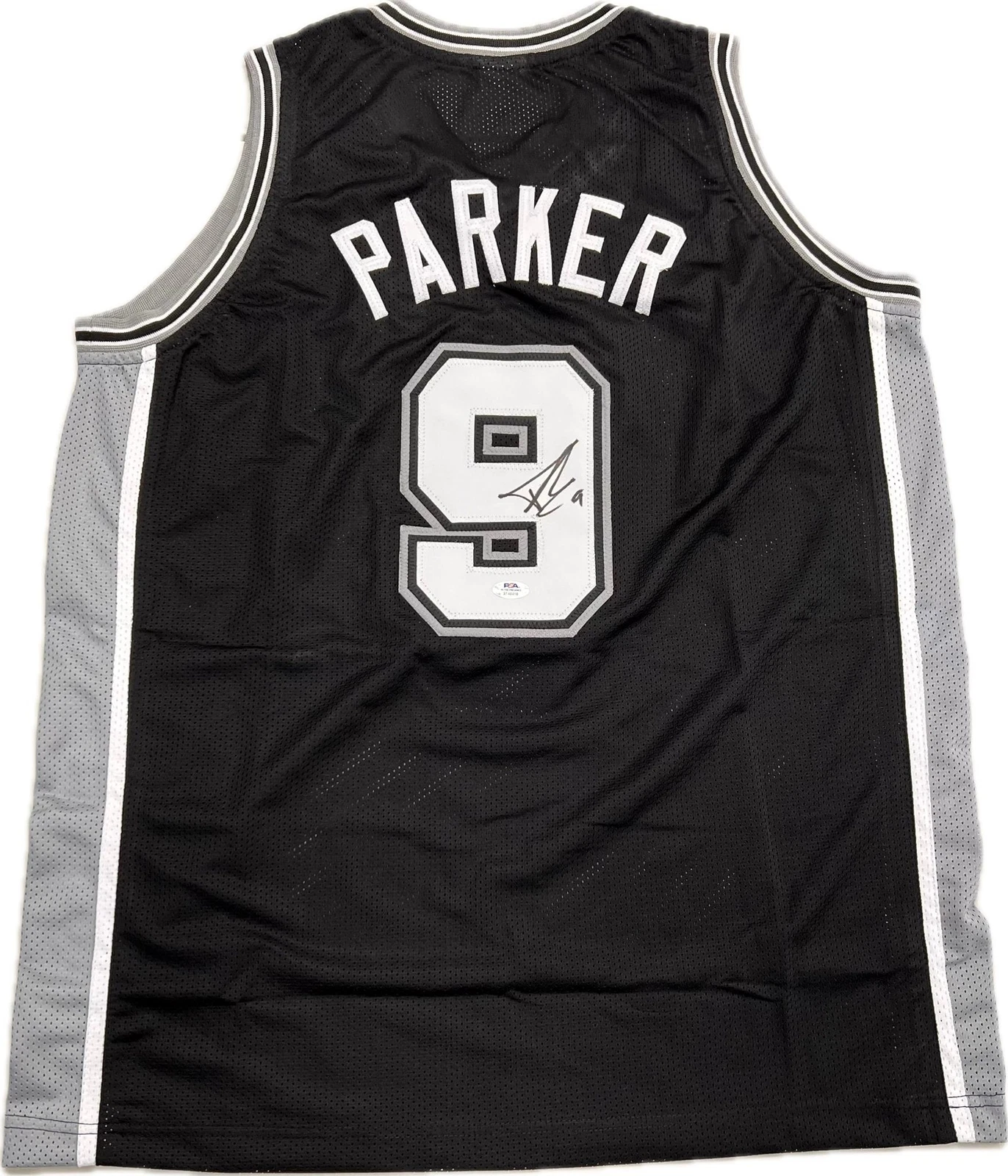 Tony Parker signed jersey PSA/DNA San Antonio Spurs Autographed
