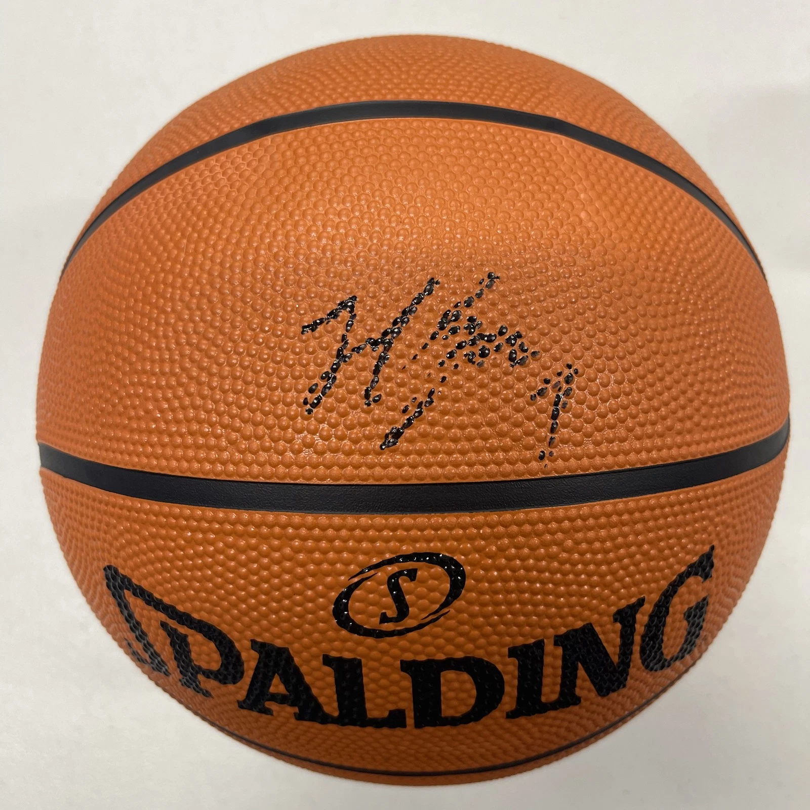 Milos Uzan Signed Basketball PSA Houston Cougars