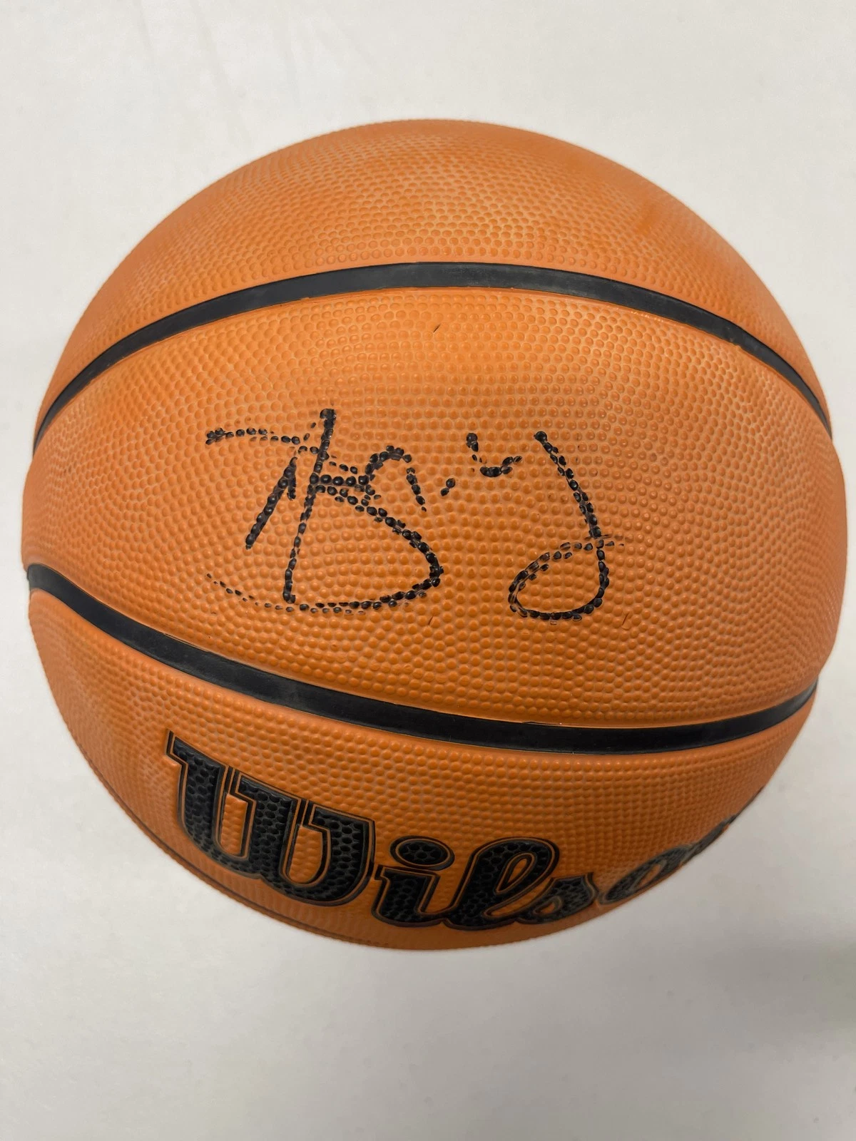 Amari Bailey Signed Basketball PSA Hornets