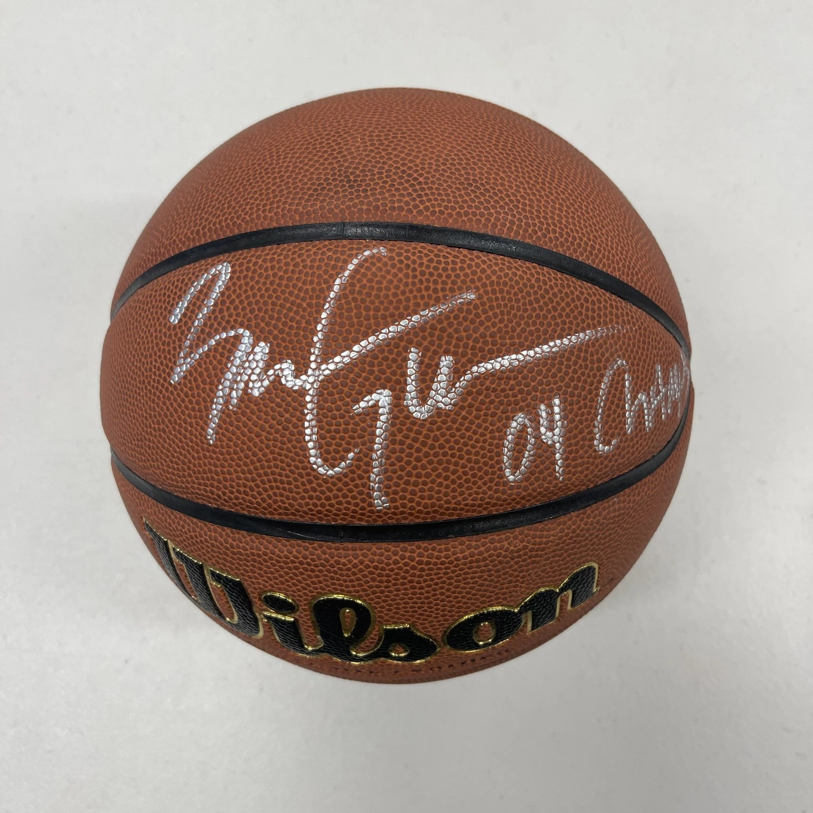 Ben Gordon Signed Basketball PSA Uconn Huskies 