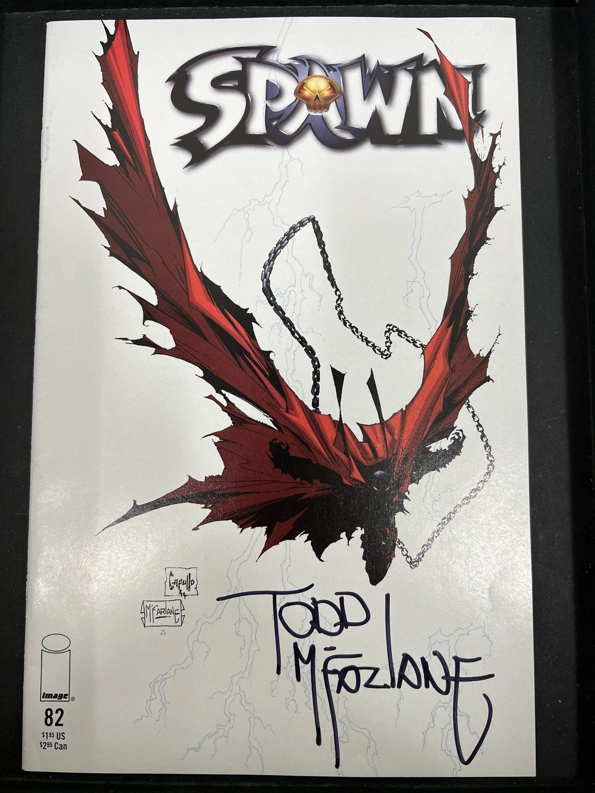 Todd McFarlane Signed Comic Book JSA Autographed Spawn: Devil Inside II