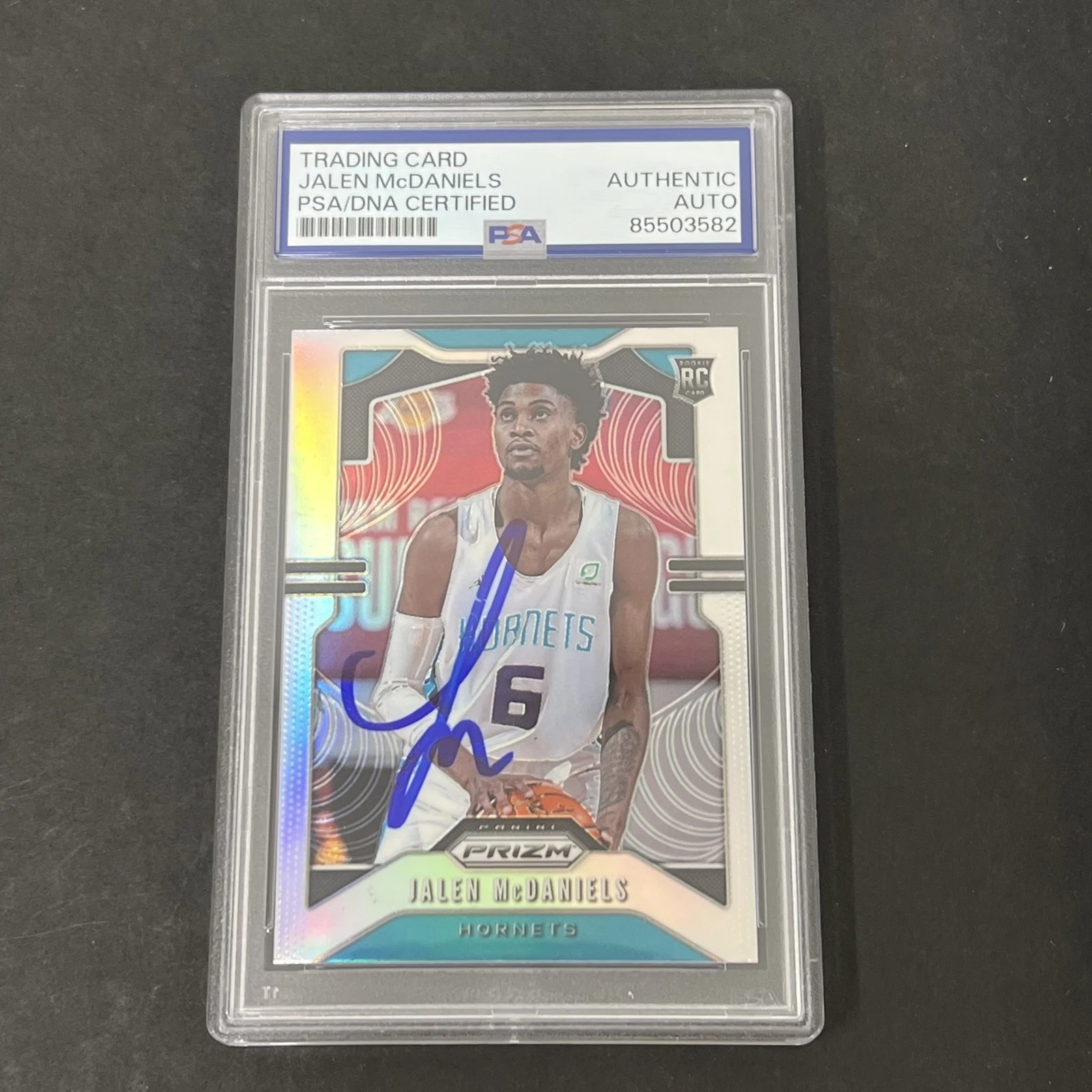 2019-20 Panini Prizm Basketball #297 Jalen Mcdaniels signed card