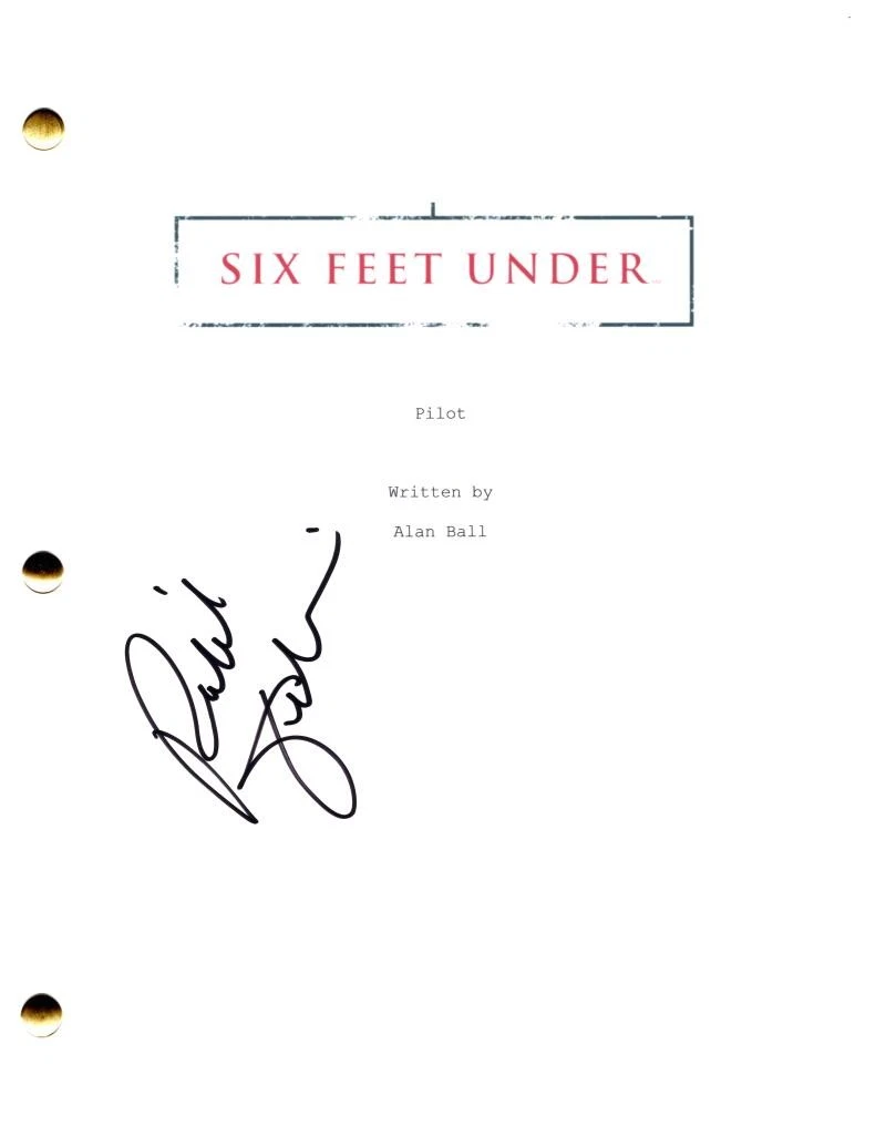 Richard Jenkins Signed Autograph Six Feet Under Full Pilot Script Screenplay