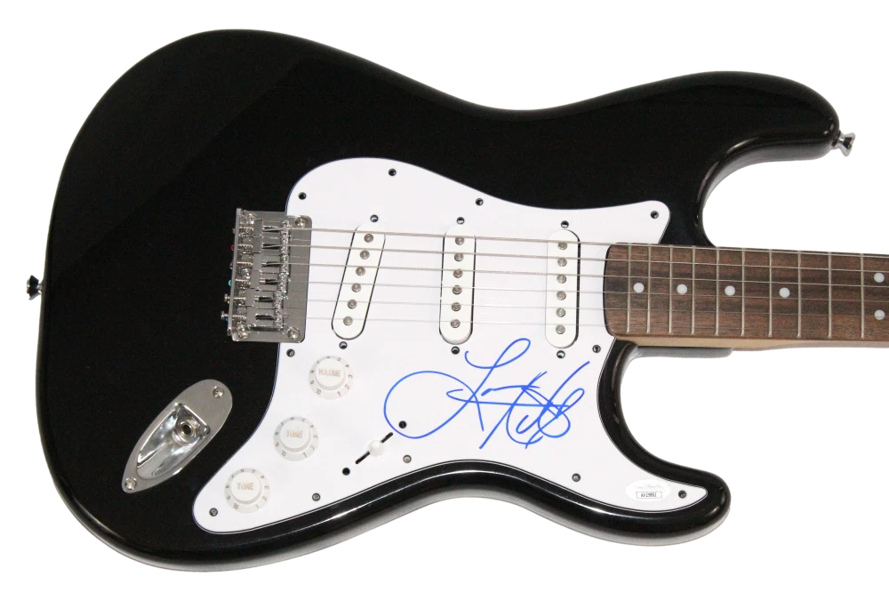 Lauren Alaina Signed Autograph Full Size Black Fender Electric Guitar w/ JSA COA