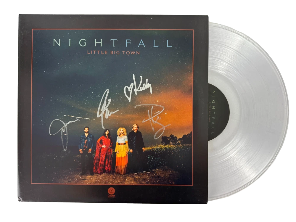 Little Big Town Signed Autograph Album Record - Karen Kimberly Philip & Jimi COA