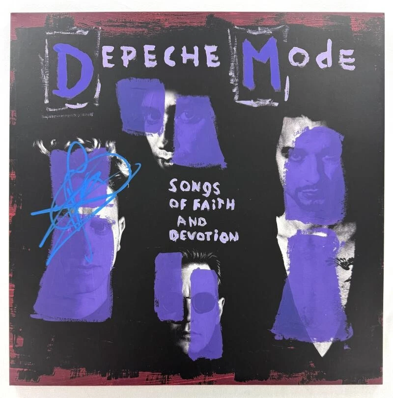 Martin Gore Depeche Mode Signed Autograph Album Vinyl Record LP SOFAD w/ JSA COA