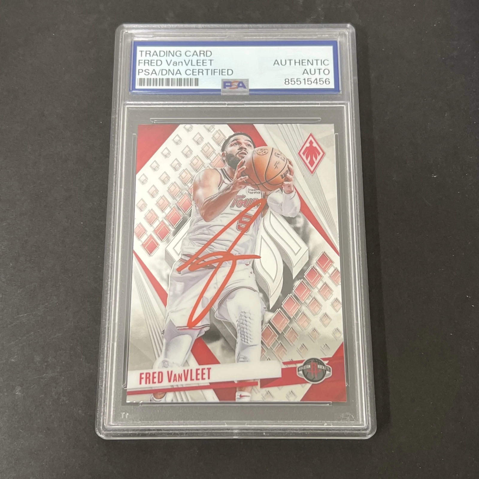 2023-24 Panini Phoenix #132 Fred VanVleet signed card PSA