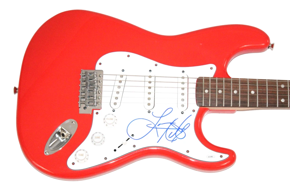 Lauren Alaina Signed Autograph Full Size Red Fender Electric Guitar w/ JSA COA
