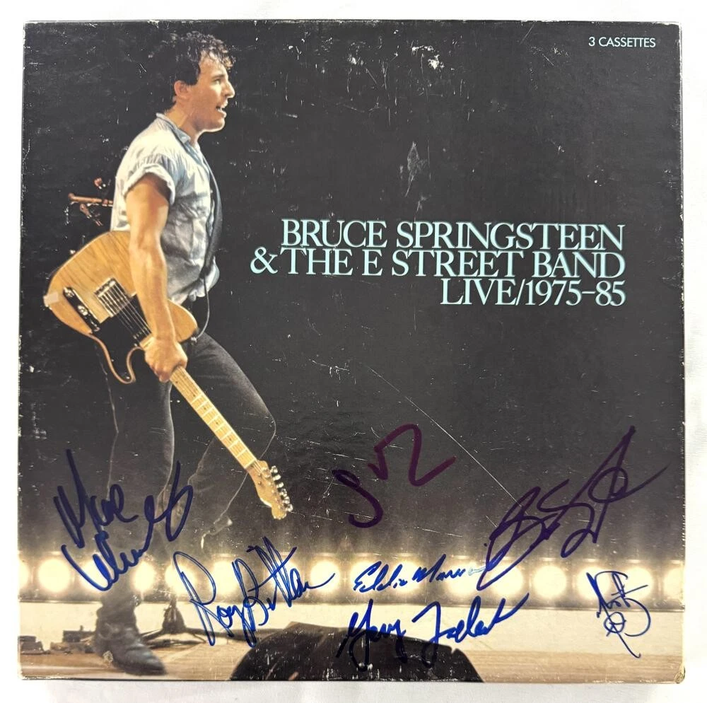 Bruce Springsteen & the E Street Band x7 Signed Autograph Live Boxed Set JSA COA