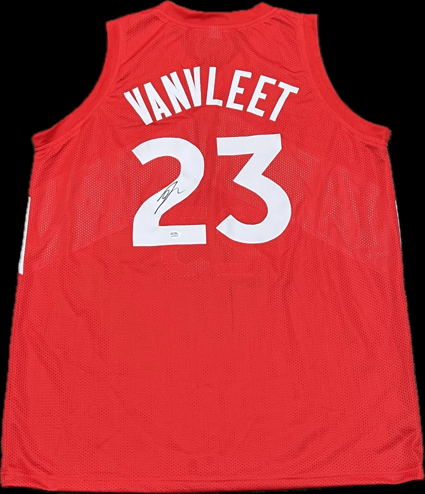 Fred VanVleet Signed Jersey PSA Toronto Raptors Autographed