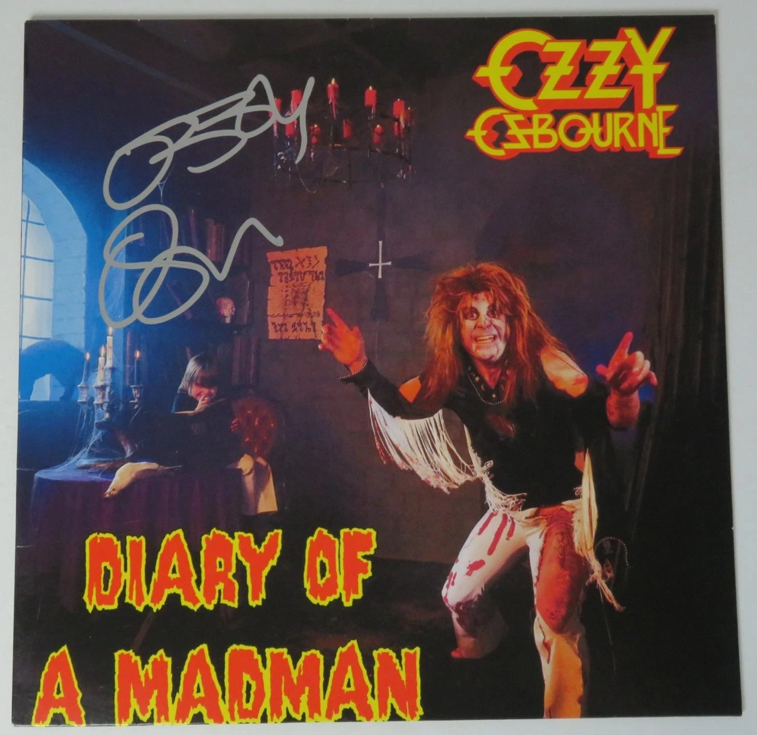 Ozzy Osbourne BLACK SABBATH Signed 