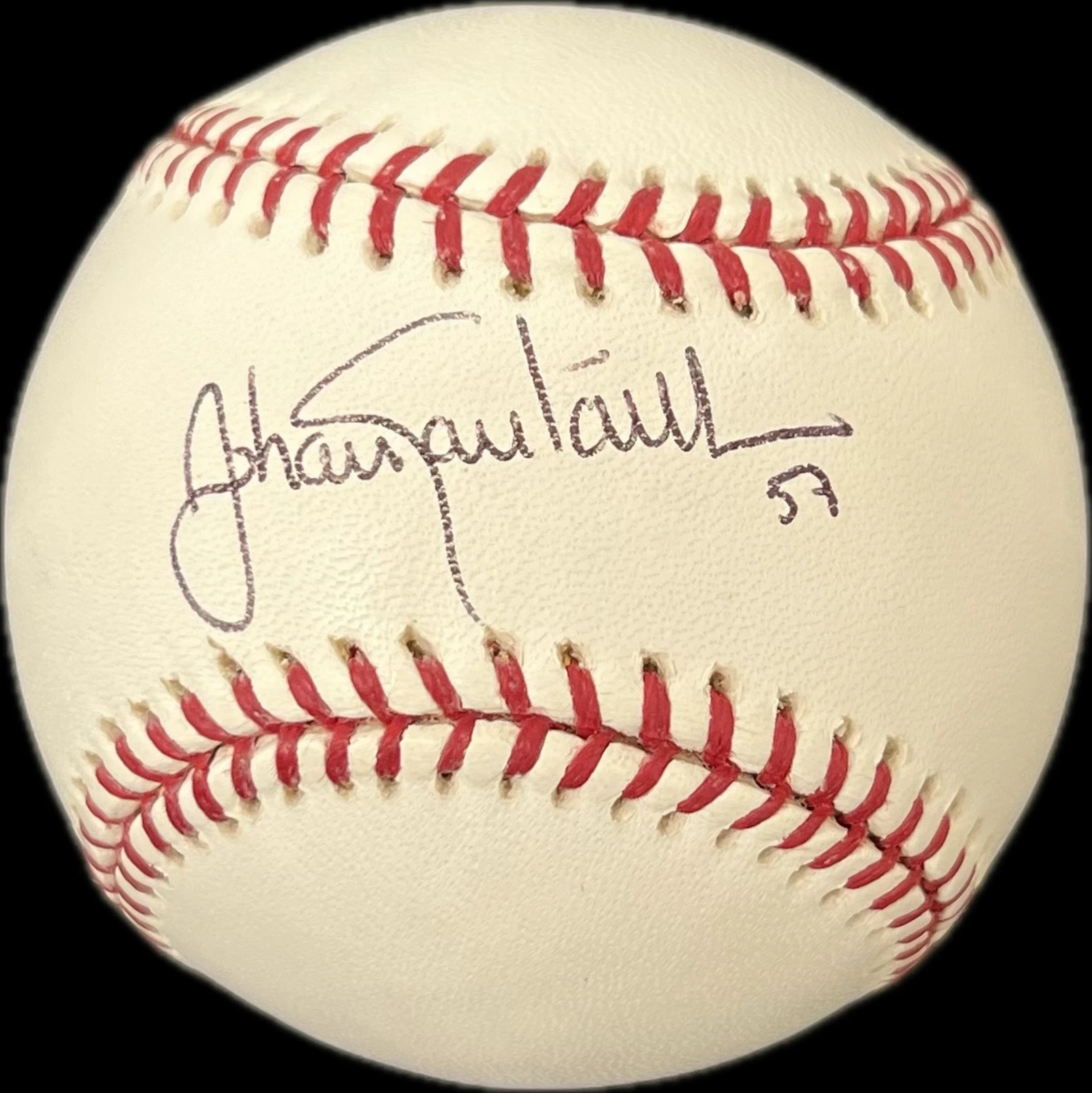 Johan Santana Signed Baseball PSA Twins/Mets Autographed