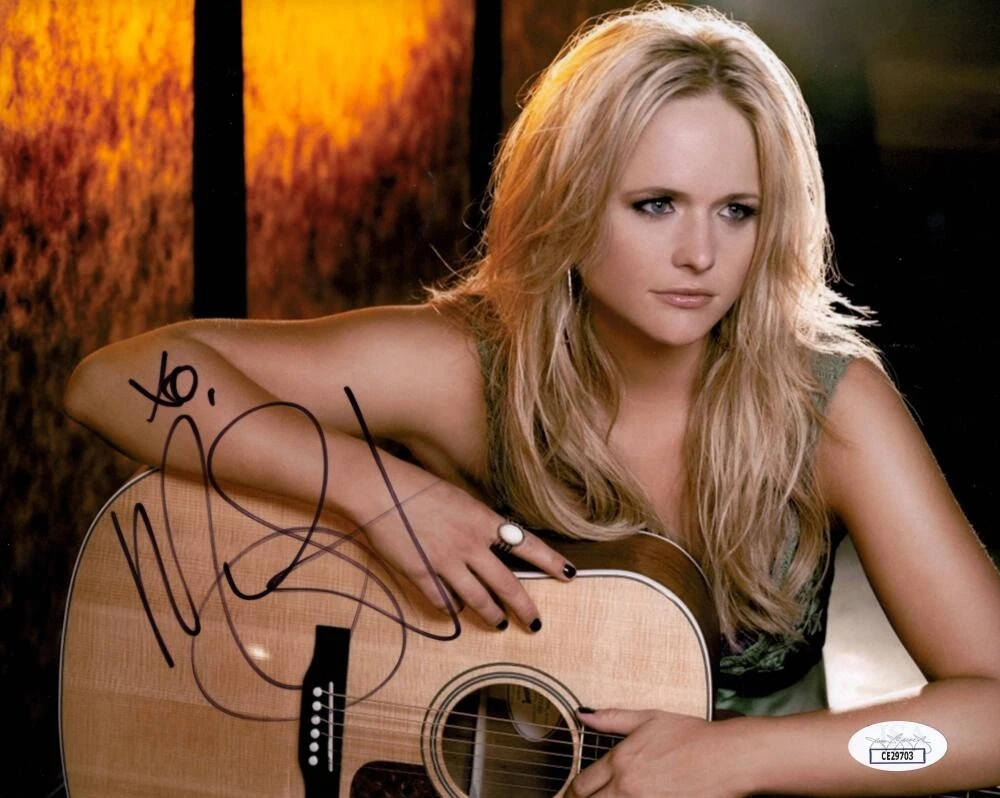 Miranda Lambert Signed Autograph 8x10 Photo - Kerosene Revolution w/ JSA COA
