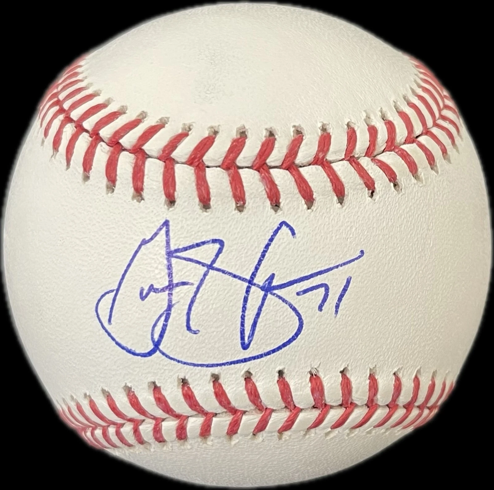 Gavin Stone Signed Baseball JSA Los Angeles Dodgers