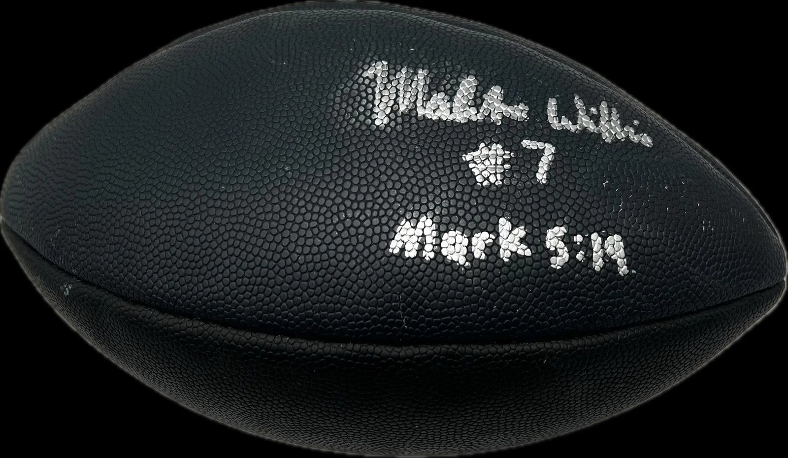 Malik Willis Signed Football PSA Green Bay Packers