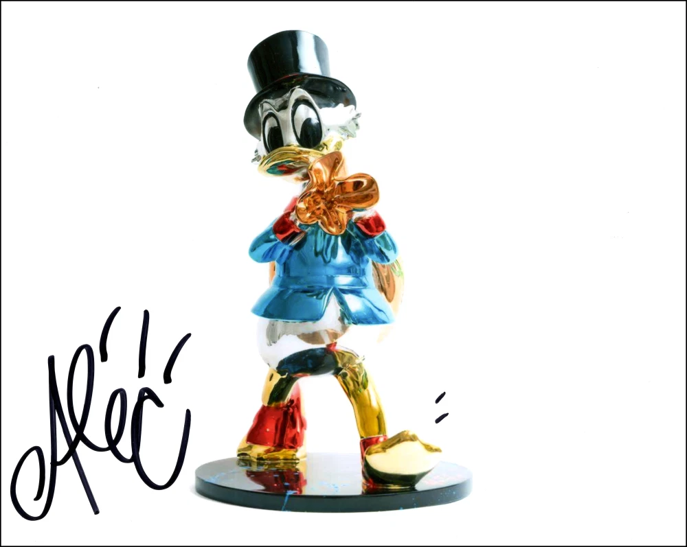 Alec Monopoly Signed Autograph 8x10 Photo - World Renowned Street Artist Beckett