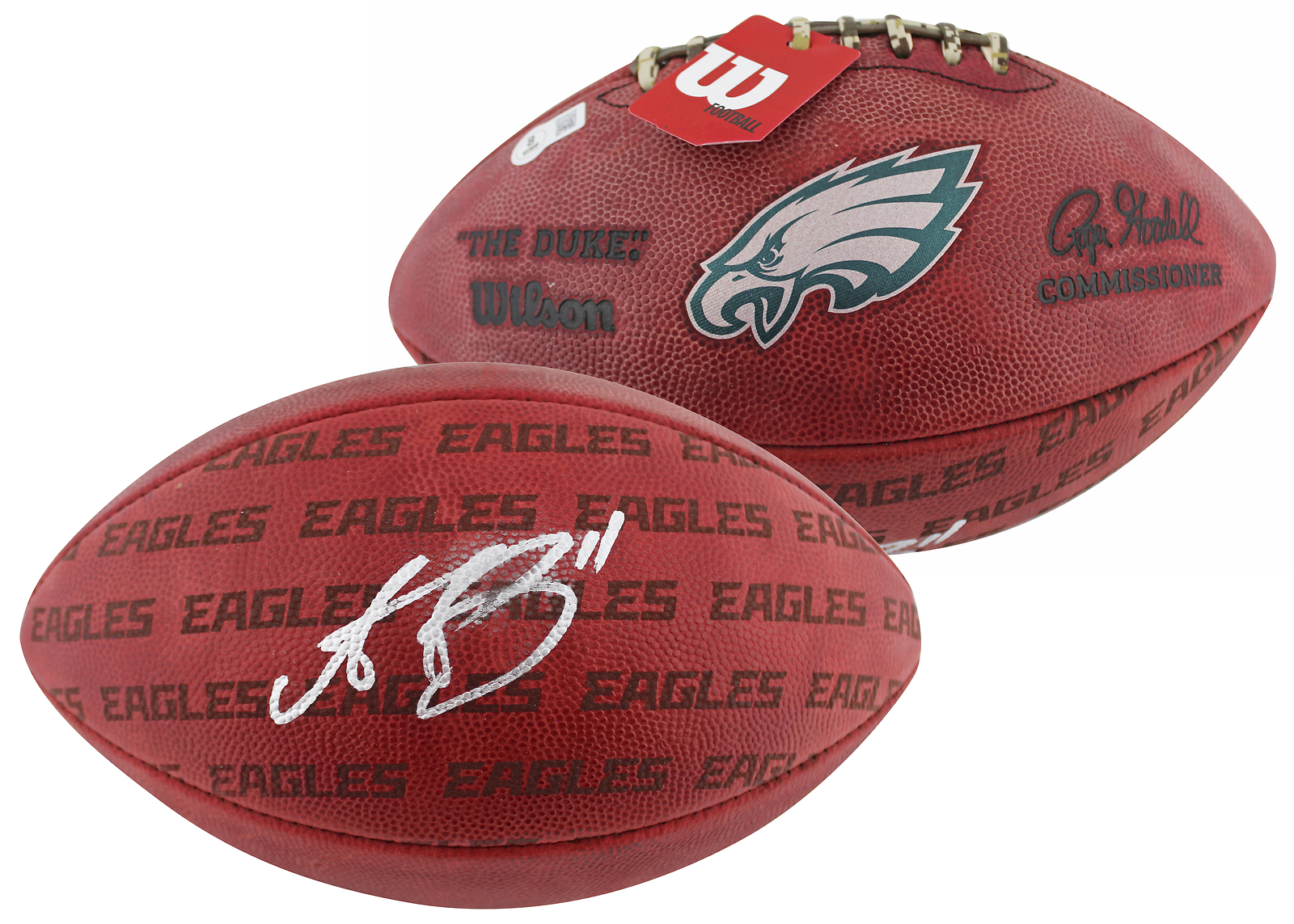 Eagles A.J. Brown Signed Wilson 