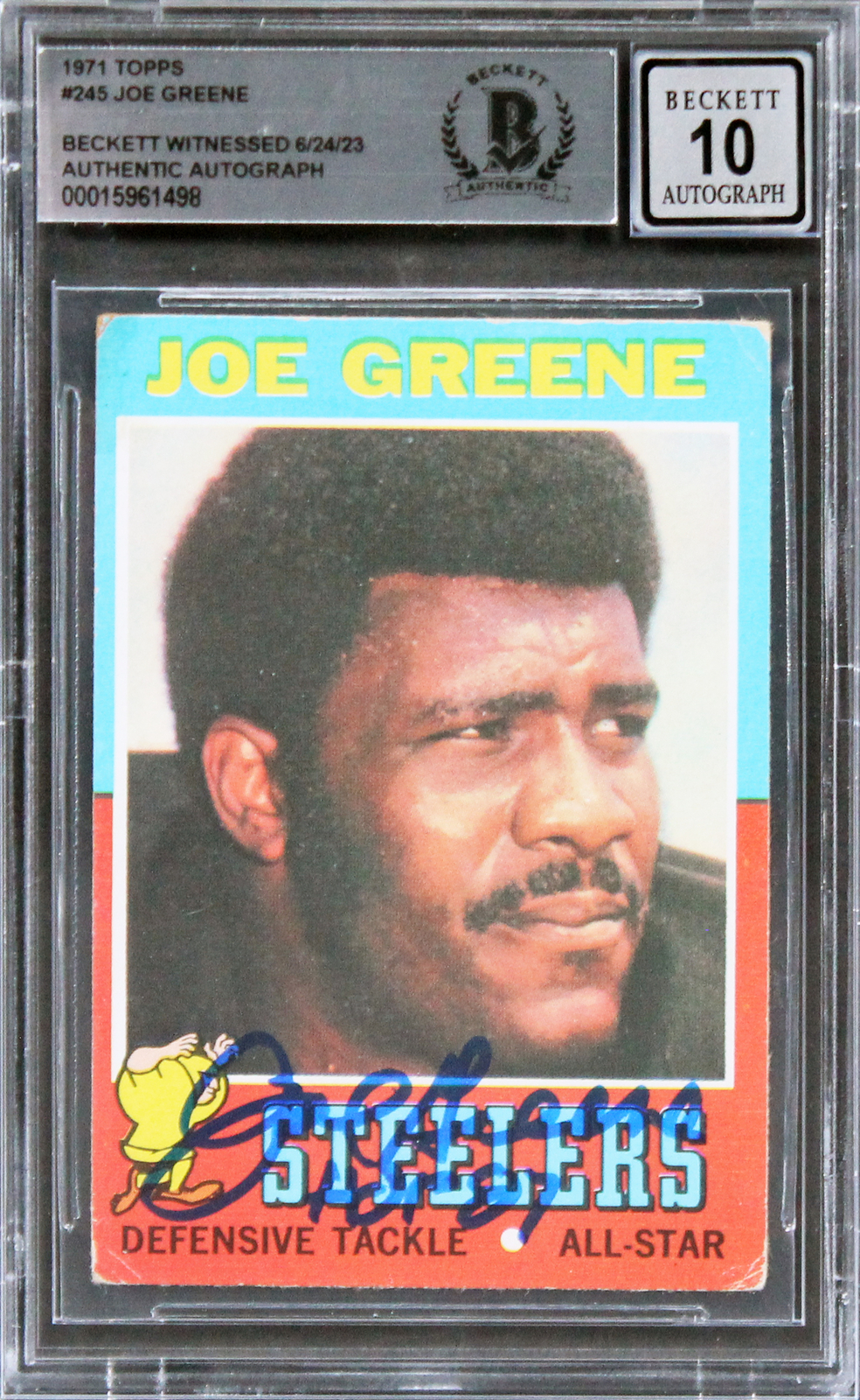 Steelers Joe Greene 