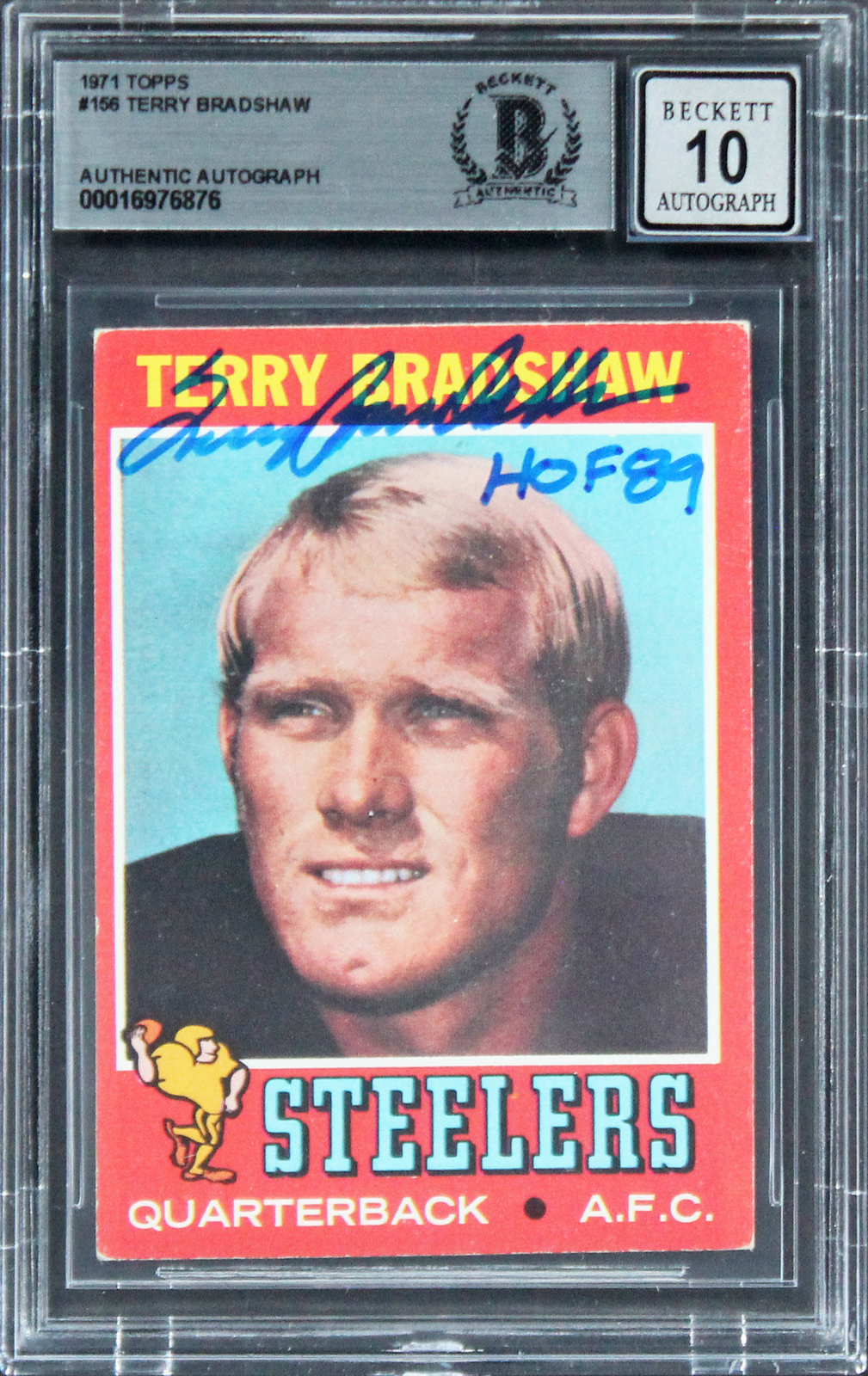 Steelers Terry Bradshaw 