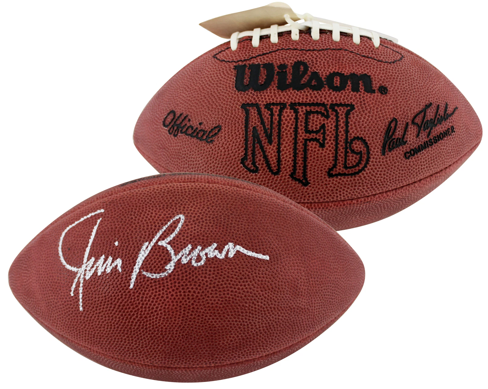 Browns Jim Brown Authentic Signed Wilson Official Nfl Football PSA/DNA #X84090