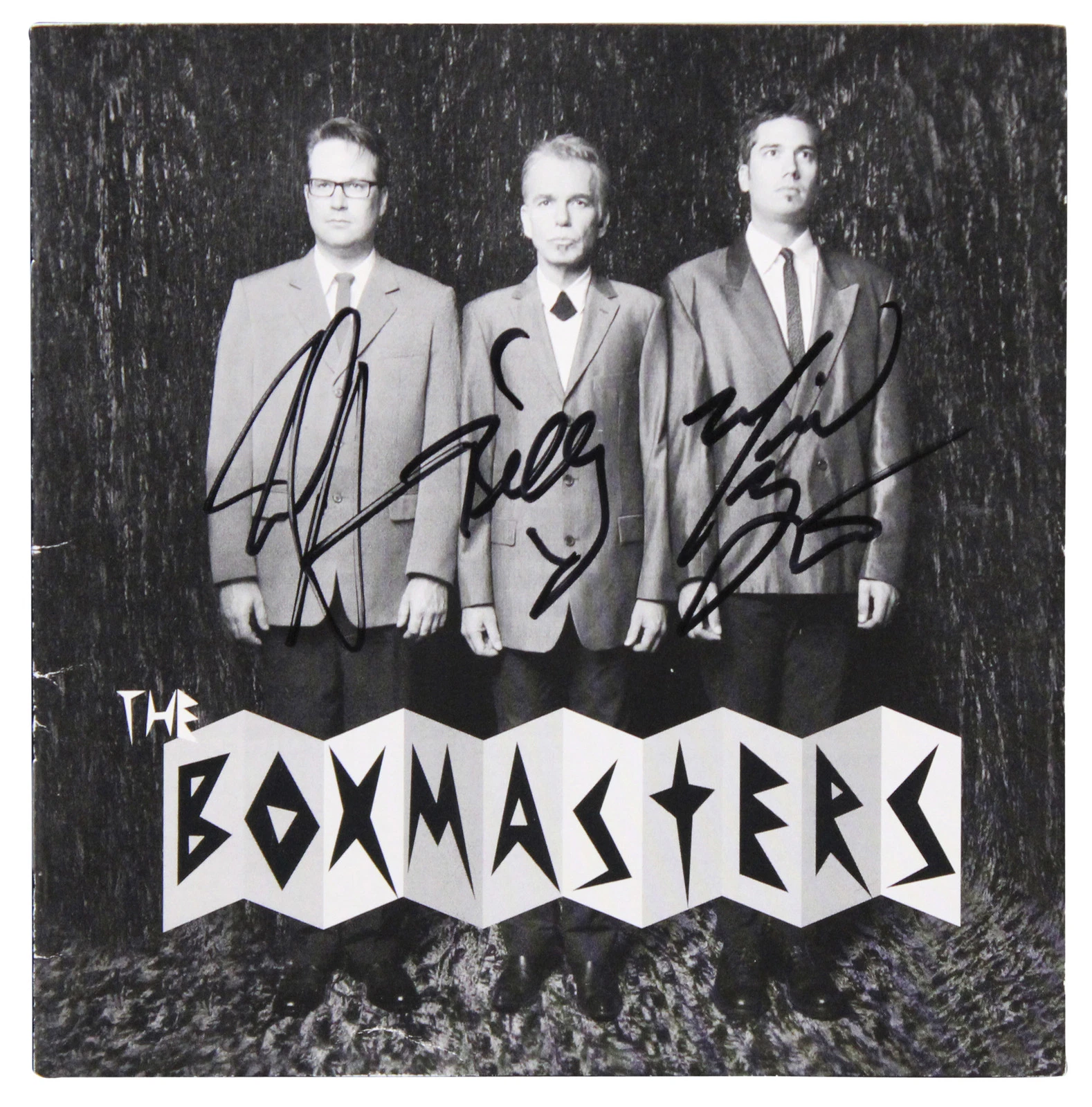 The Boxmasters (3) Thornton, Andrews &  Butler Signed CD Insert BAS #AE13205