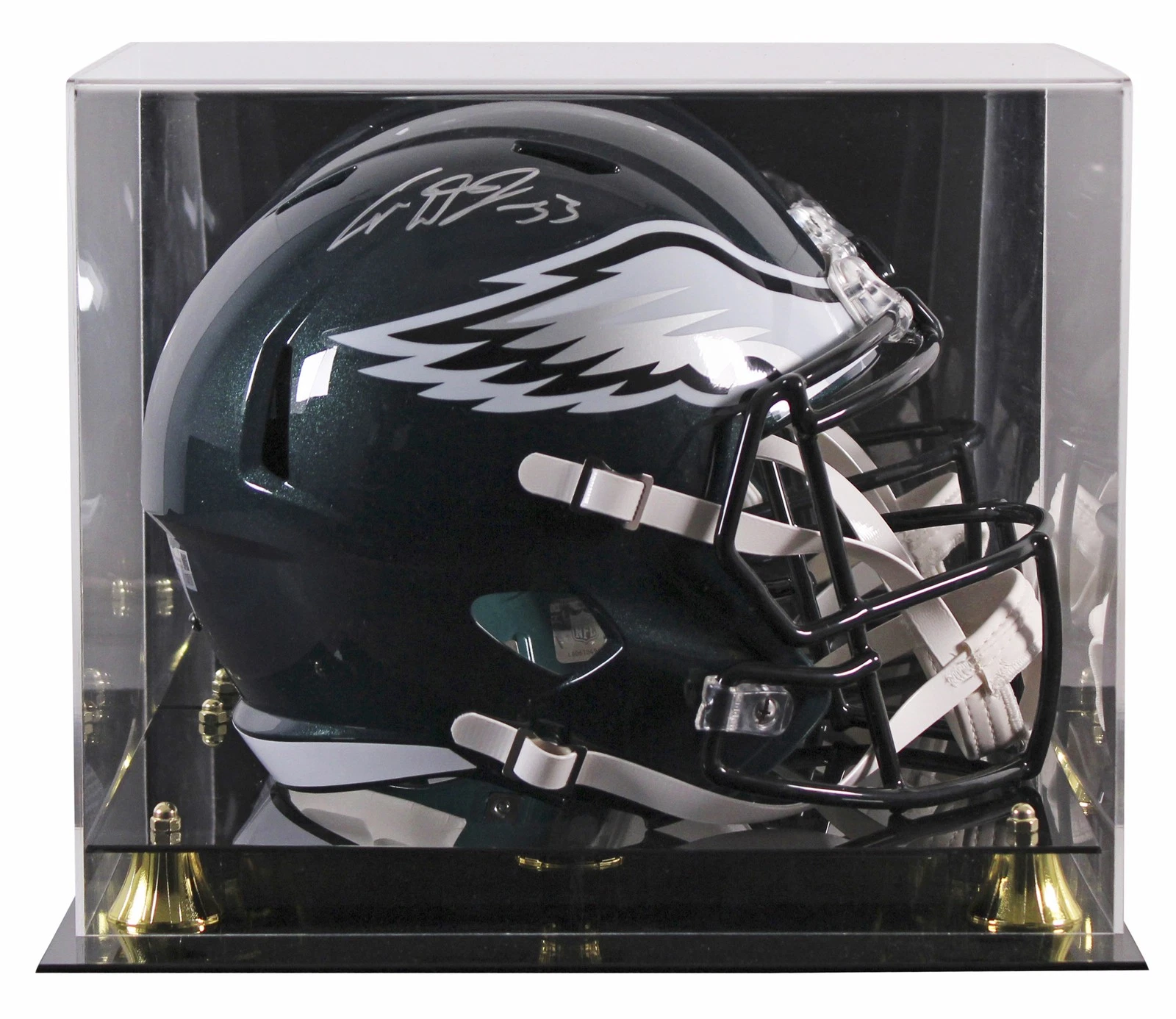 Eagles Cooper DeJean Signed Full Size Speed Rep Helmet W/ Case Fanatics