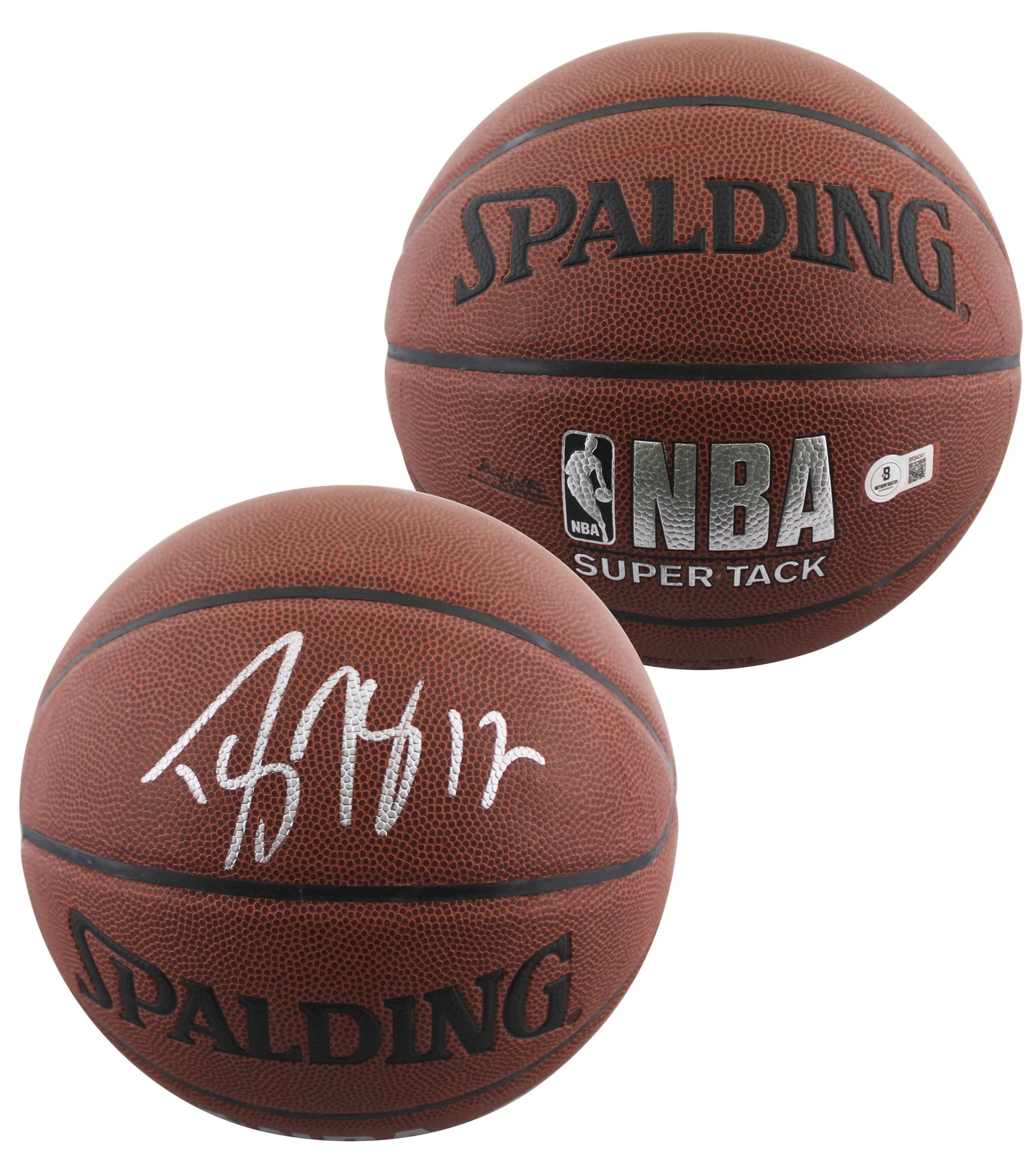 Magic Dwight Howard Authentic Signed Spalding I/O Basketball BAS #BR84341