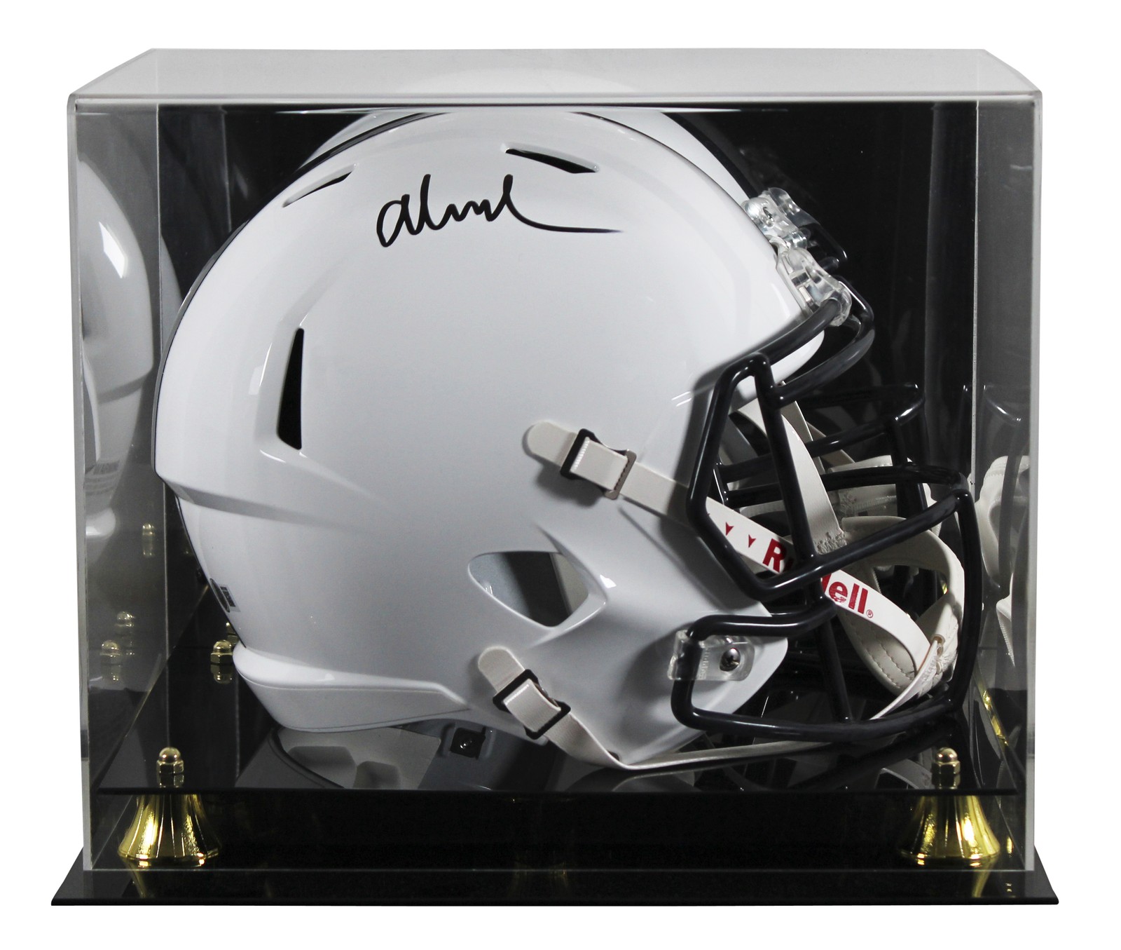 Penn State Abdul Carter Signed Full Size Speed Rep Helmet W/ Case BAS Witnessed