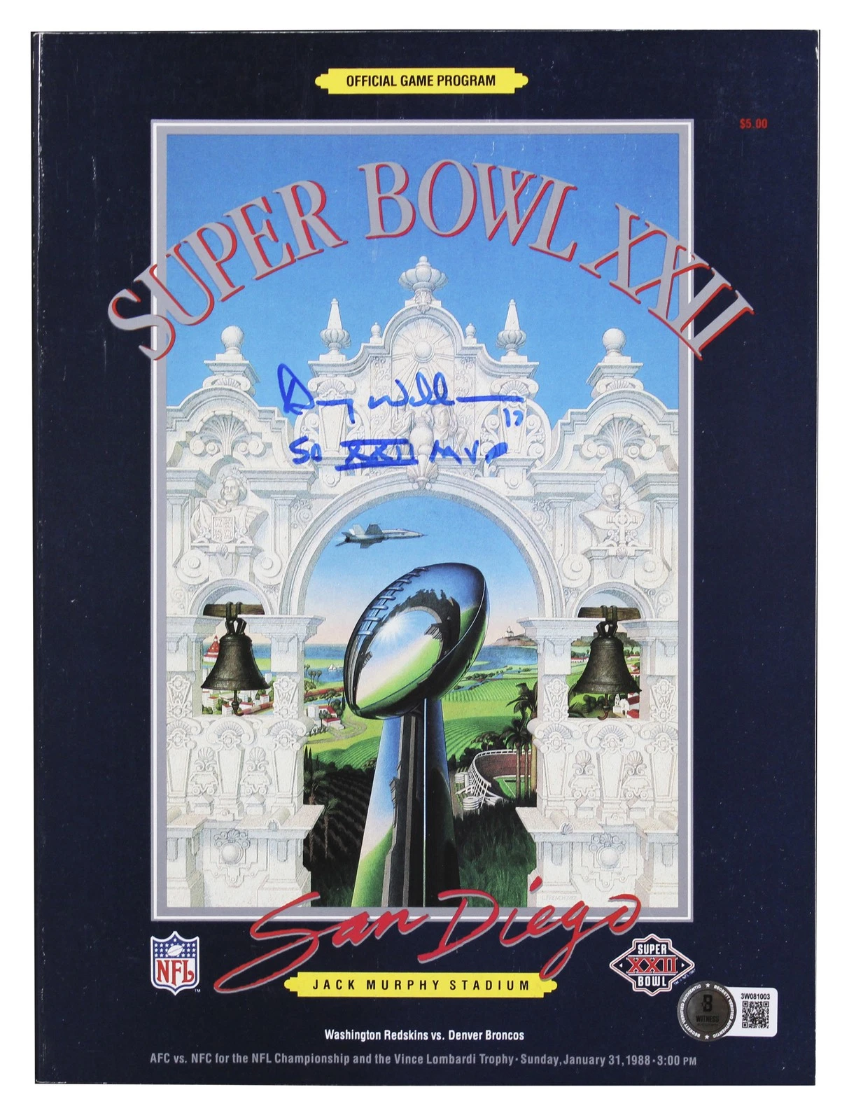 Commanders Doug Williams 