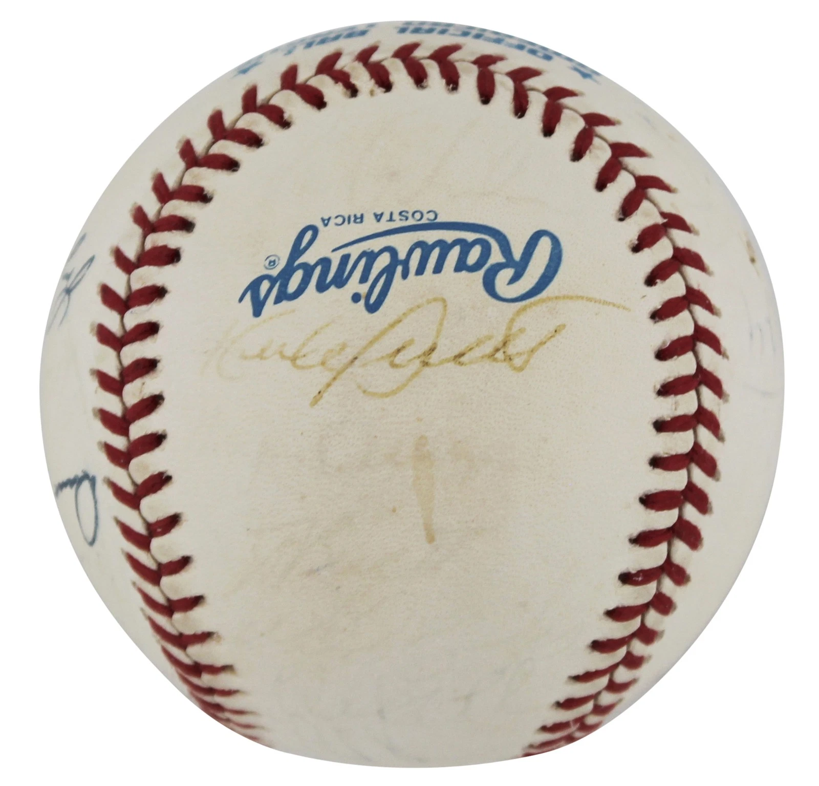 1992 Twins (30) Puckett, Tapani, Kelly +27,  Signed Oal Baseball BAS #AD64035