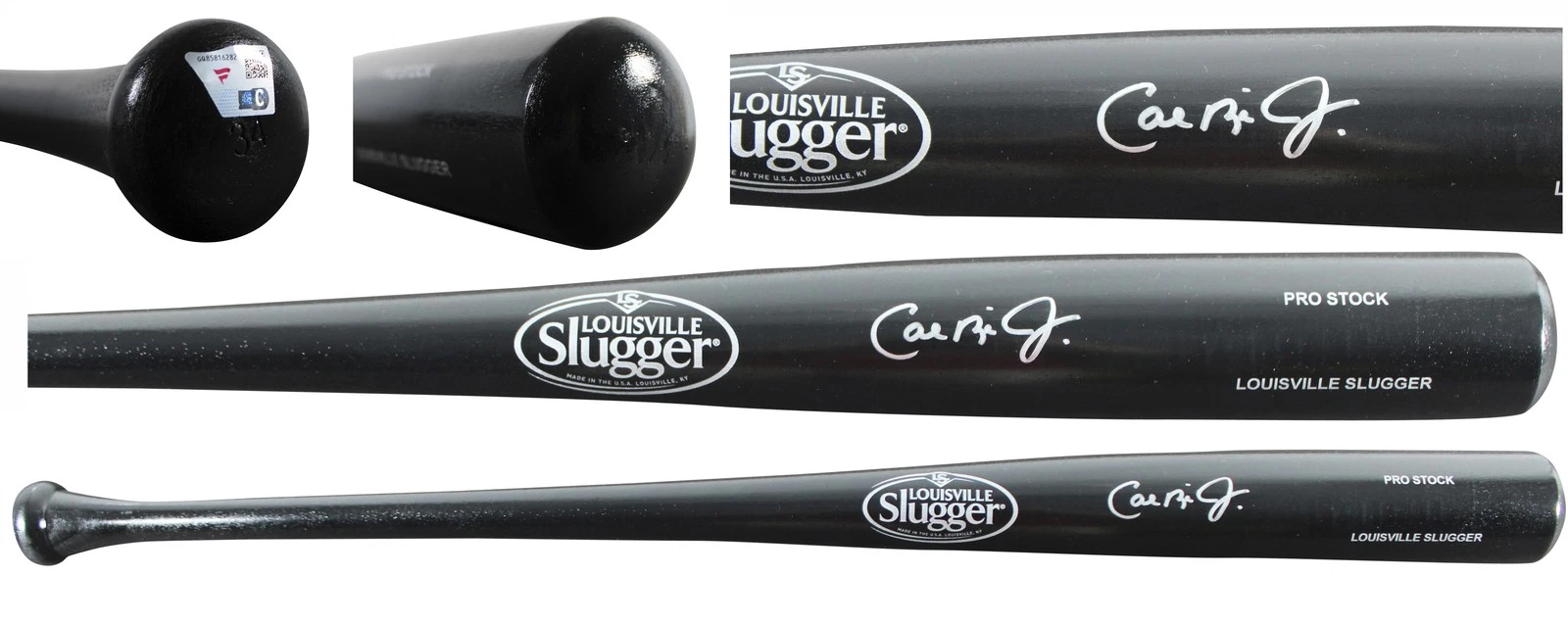 Orioles Cal Ripken Jr. Signed Black Louisville Slugger Baseball Bat Fanatics