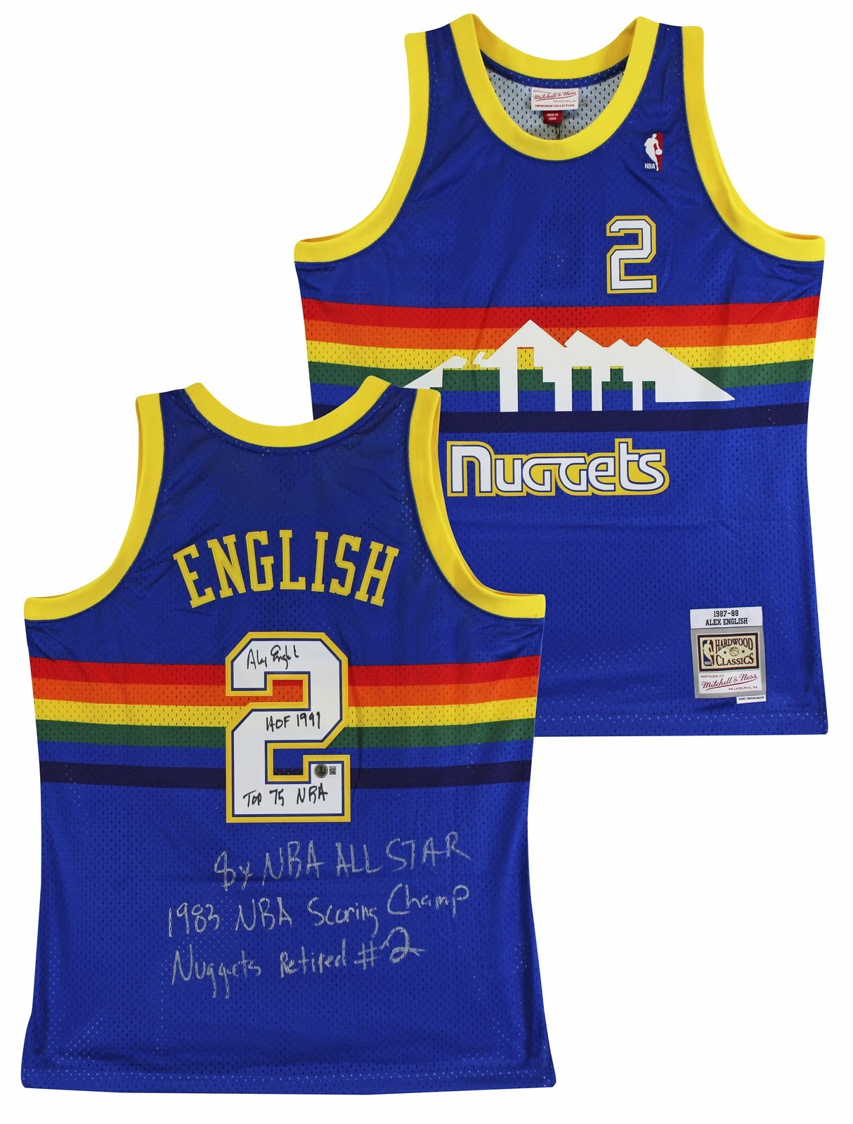 Nuggets Alex English 