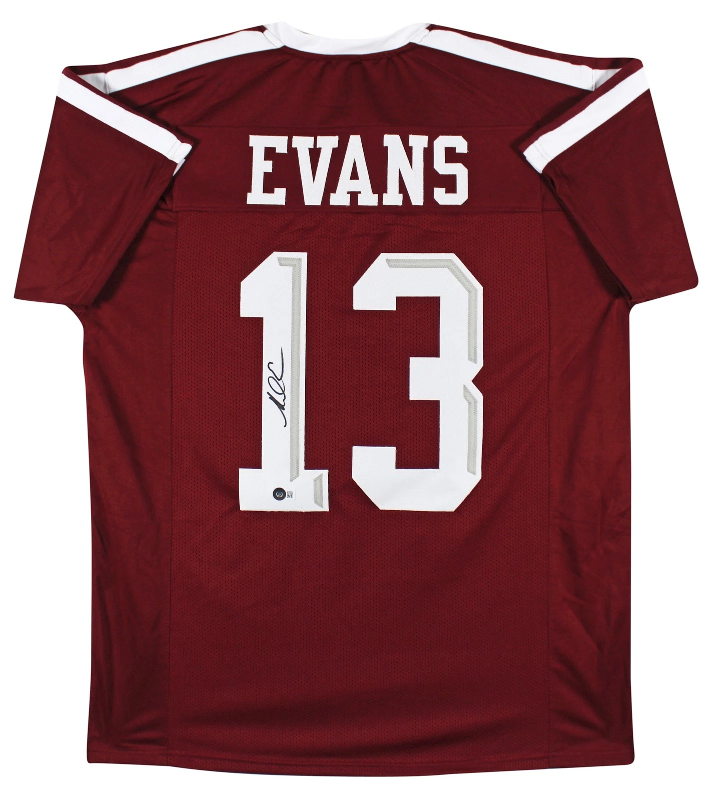 Texas A&M Mike Evans Authentic Signed Maroon Pro Style Jersey BAS Witnessed