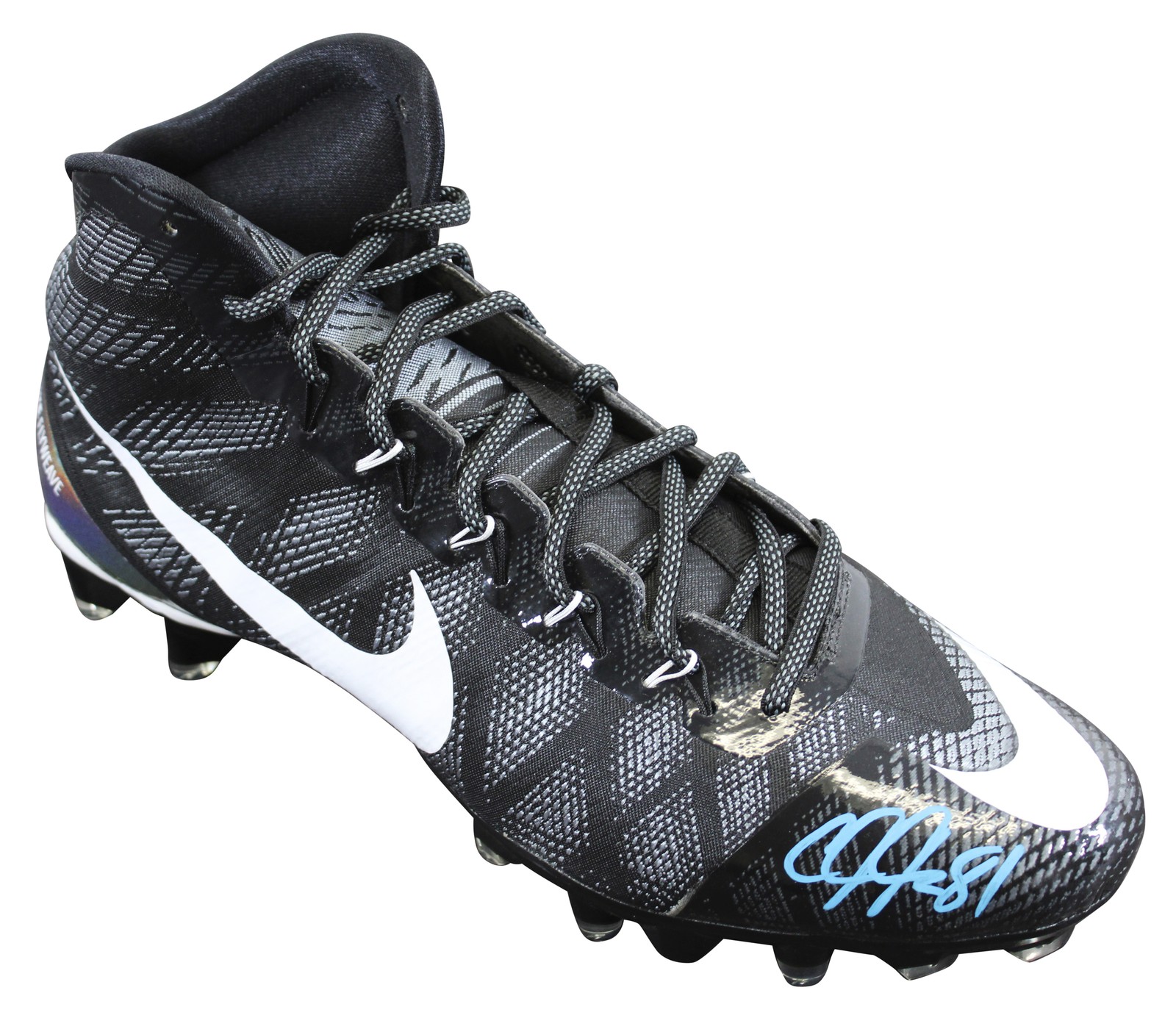 Lions Calvin Johnson Signed Signature Series Right Football Cleat BAS Witnessed