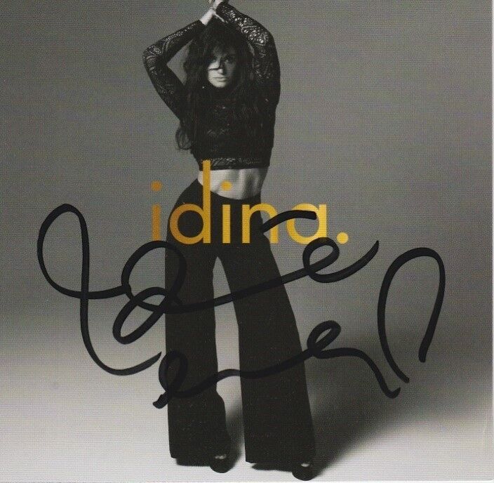 IDINA MENZEL Signed IDINA. CD w/ Hologram COA RARE FULL SIGNATURE