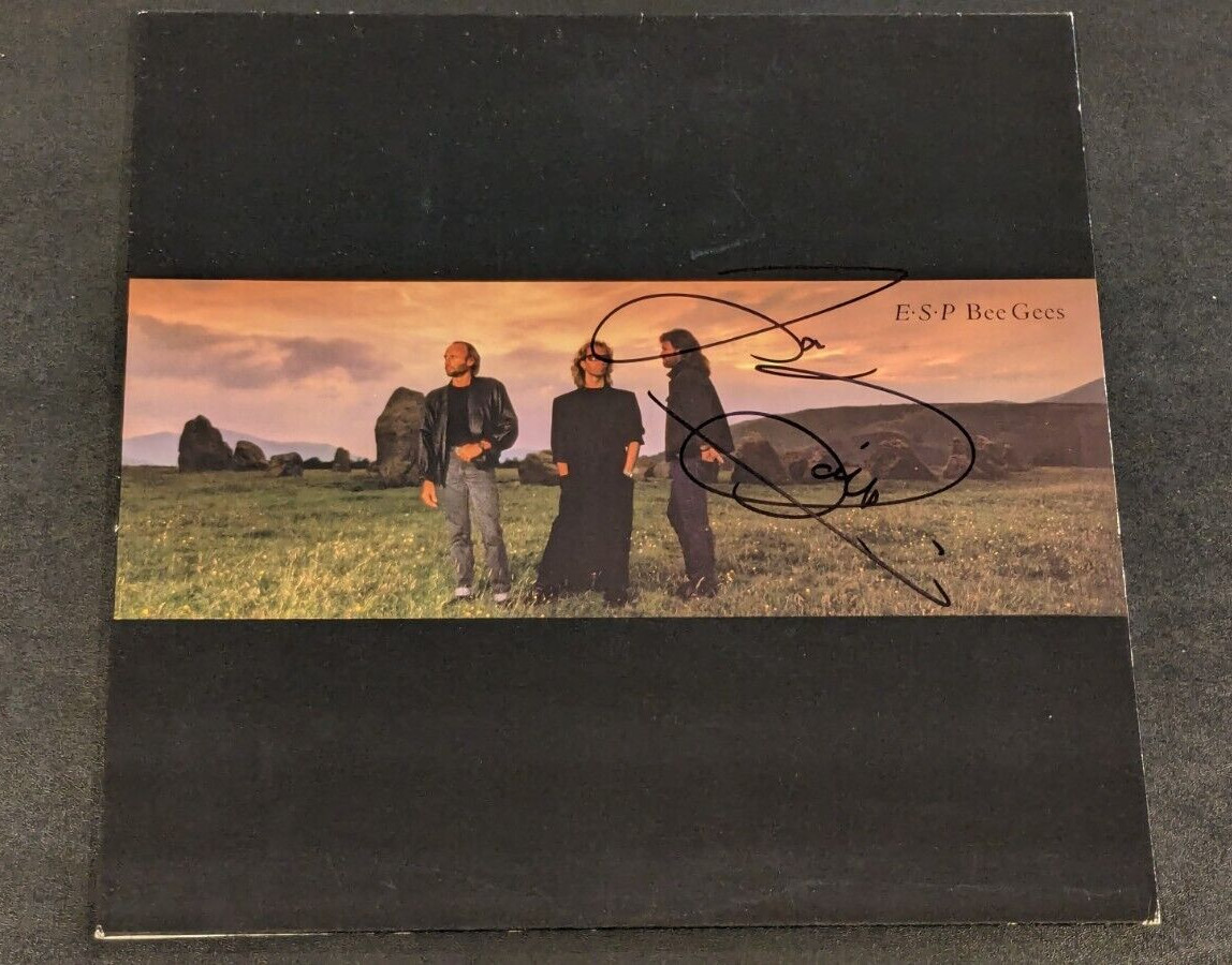BEE GEES BARRY GIBB signed autographed 