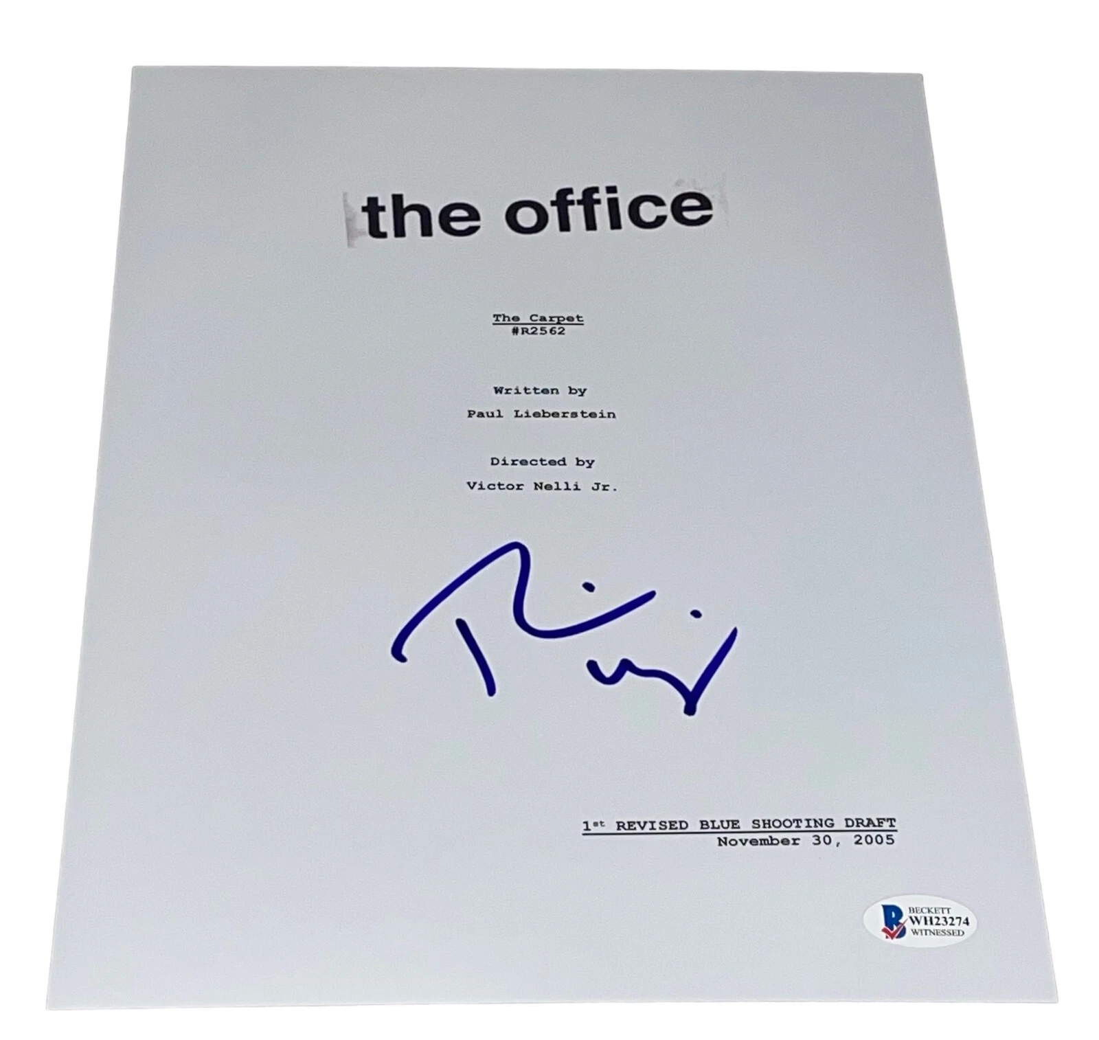 Rainn Wilson Signed Autograph The Office EP 