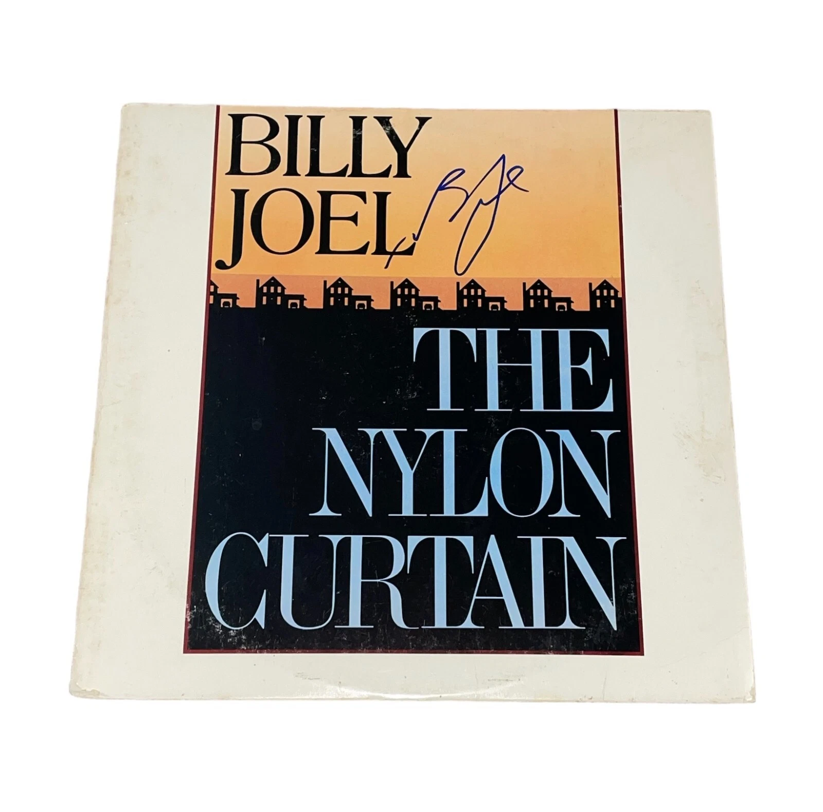 Billy Joel Signed Autograph The Nylon Curtain Vinyl Album Proof Beckett BAS COA