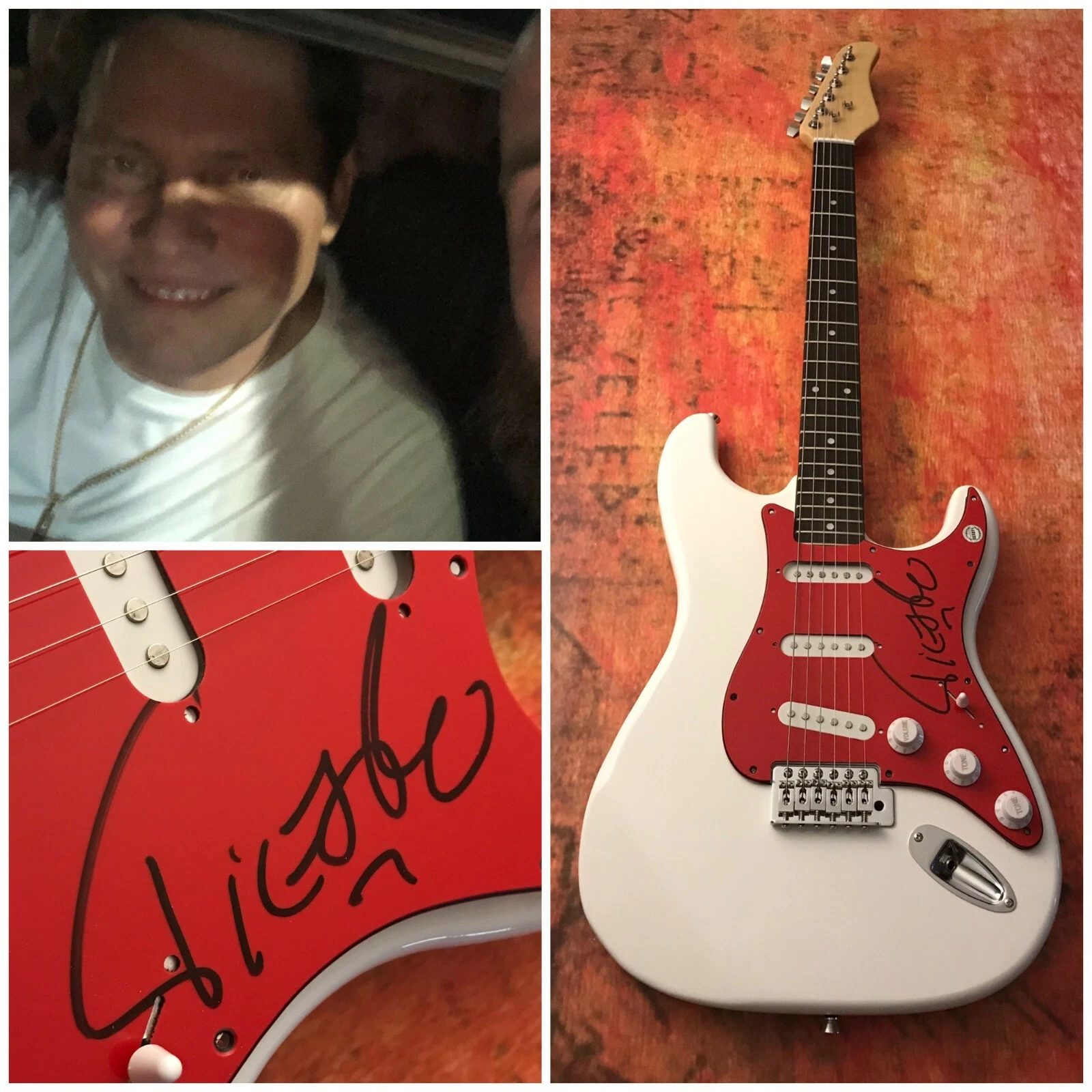 GFA Tijs Verwest DJ Great * TIESTO * Signed Electric Guitar PROOF T1 COA