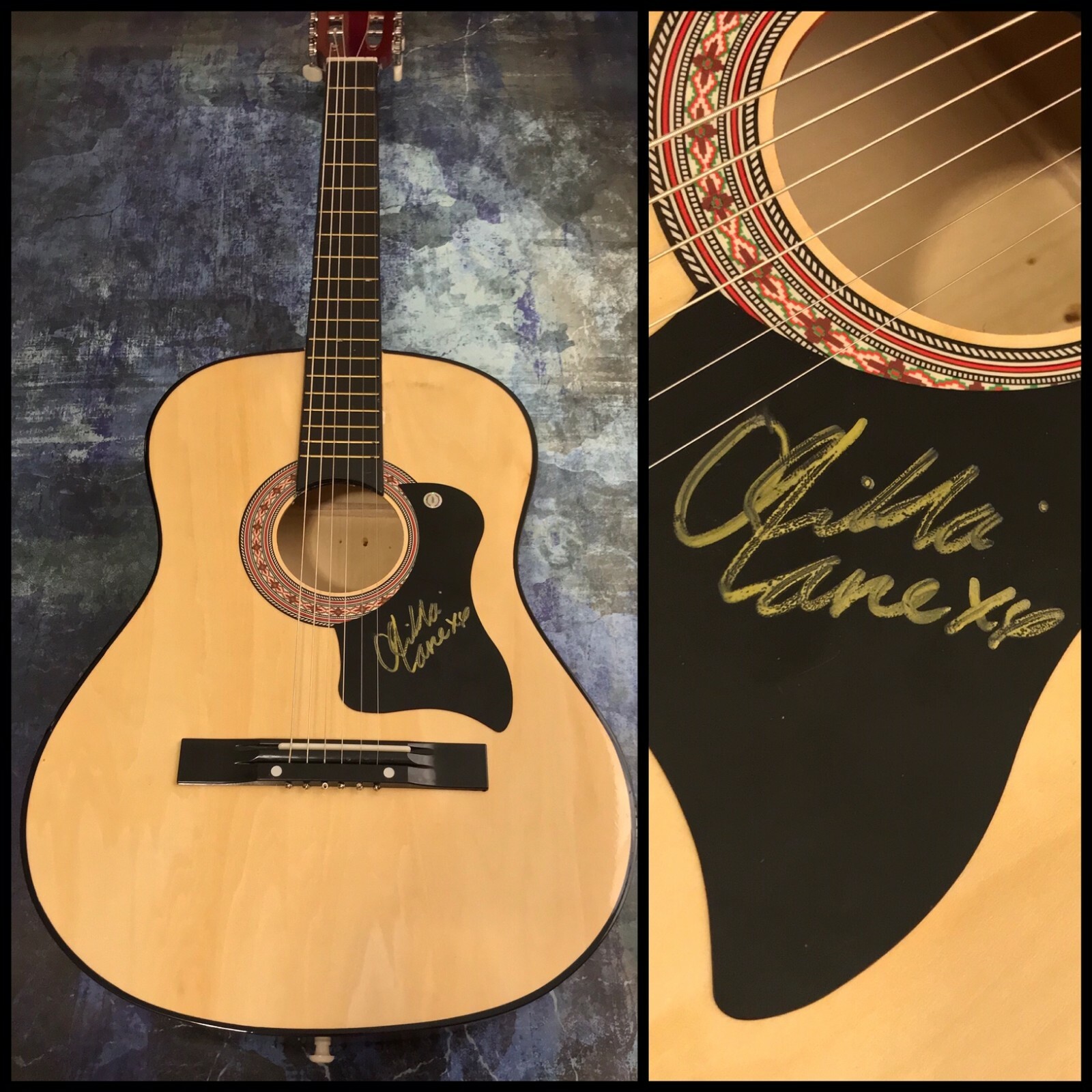 GFA Highway Queen Jackpot * NIKKI LANE * Signed Acoustic Guitar N4 COA