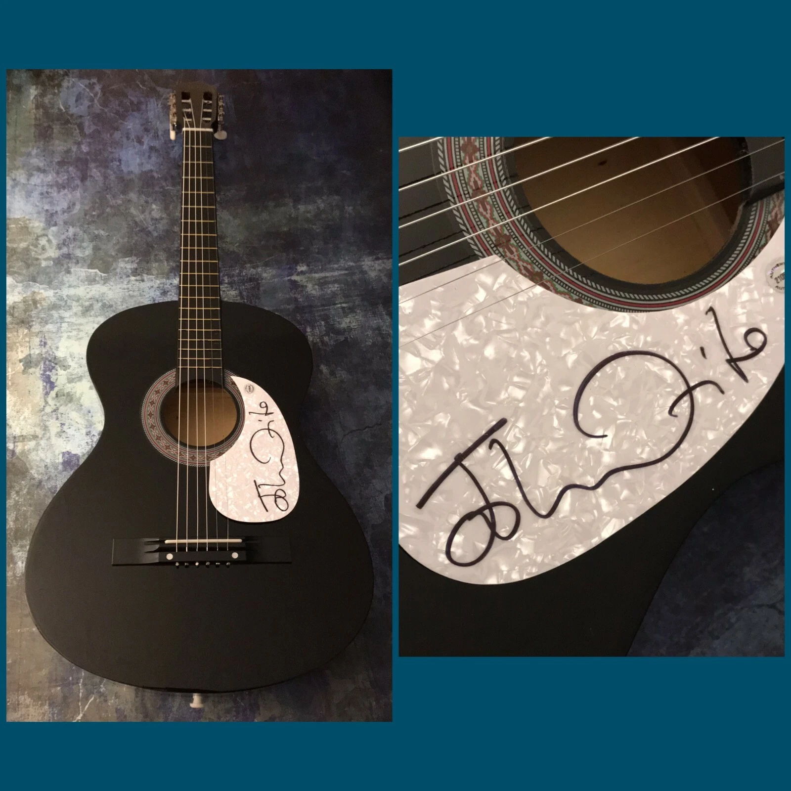 GFA Bad English Missing You * JOHN WAITE * Signed Acoustic Guitar J6 COA