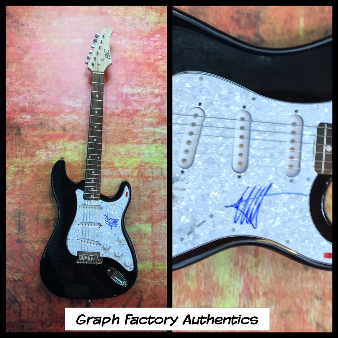 GFA Filter Frontman * RICHARD PATRICK * Signed Electric Guitar F3 COA