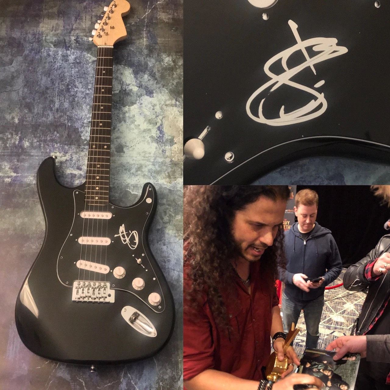 GFA Yngwie Malmsteen Singer * JEFF SCOTT SOTO * Signed Electric Guitar J2 COA