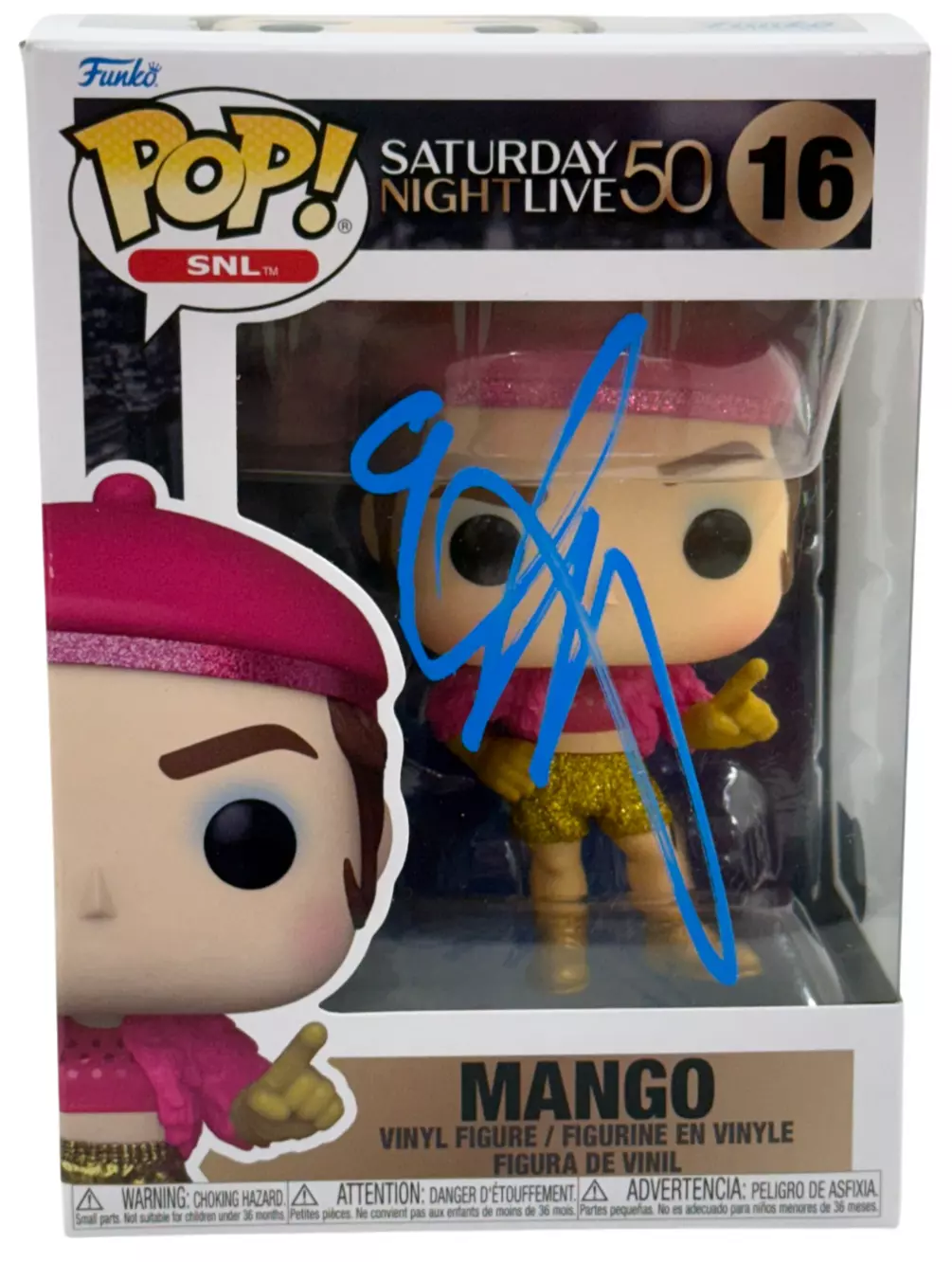 Chris Kattan Signed Mango Funko Saturday Night Live Authentic Autograph Beckett