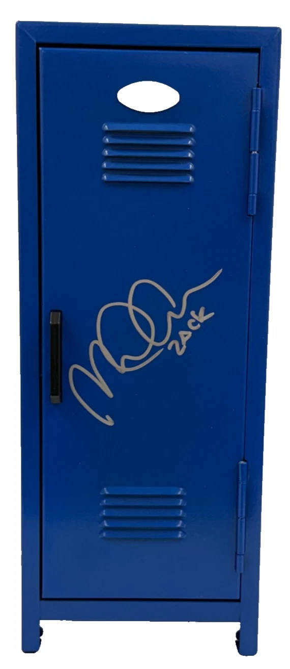 Mark-Paul Gosselaar Signed Saved By the Bell Blue Locker Autograph Beckett