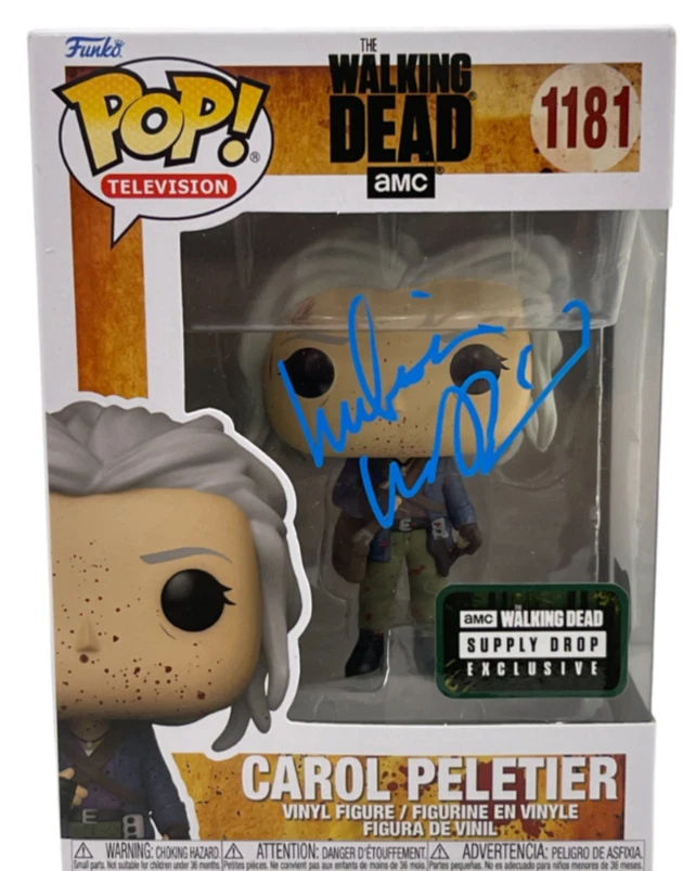 Melissa McBride Signed Carol Peletier Funko The Walking Dead Autograph Beckett