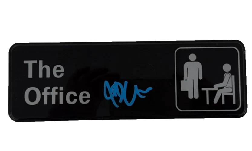 John Krasinski Signed The Office Sign Authentic Autograph Beckett