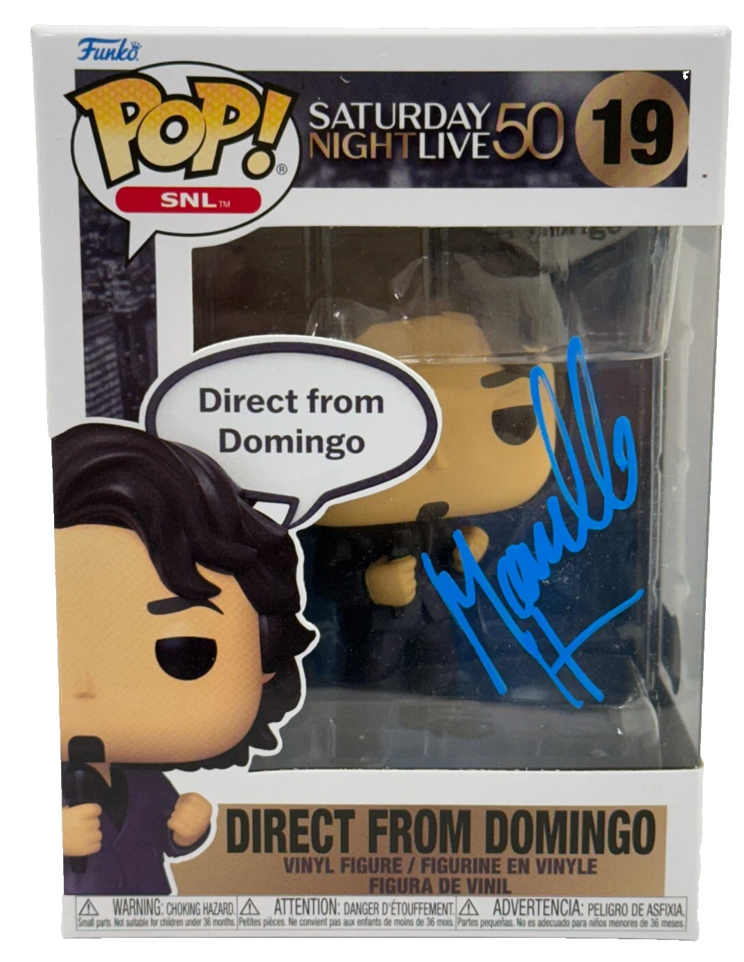 Marcello Hernandez Signed Domingo Funko Saturday Night Live  Autograph Beckett