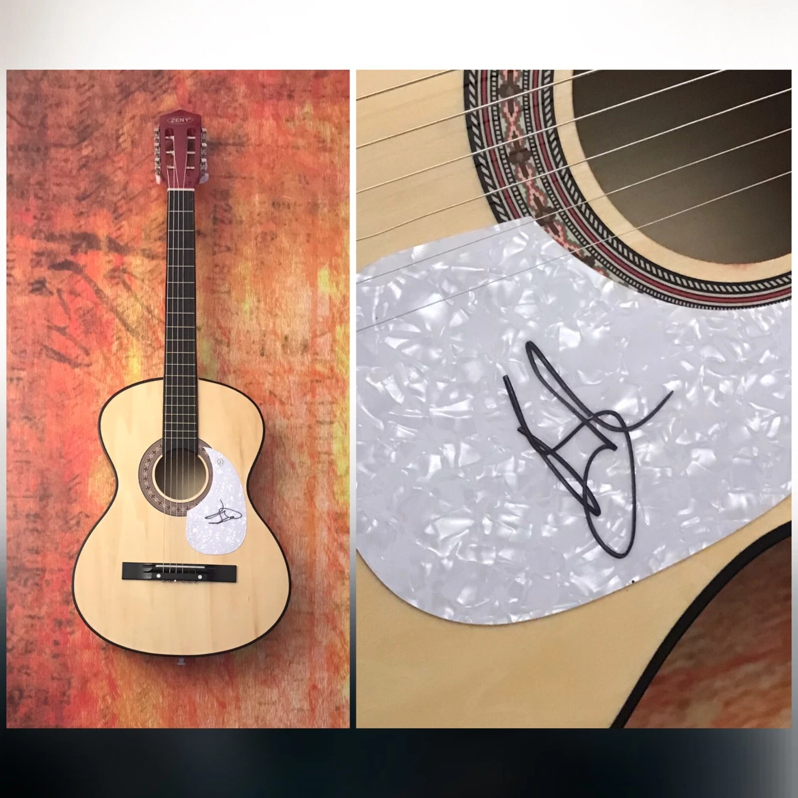 GFA Brand New & Love Like This Star  * BEN RECTOR *  Signed Acoustic Guitar COA