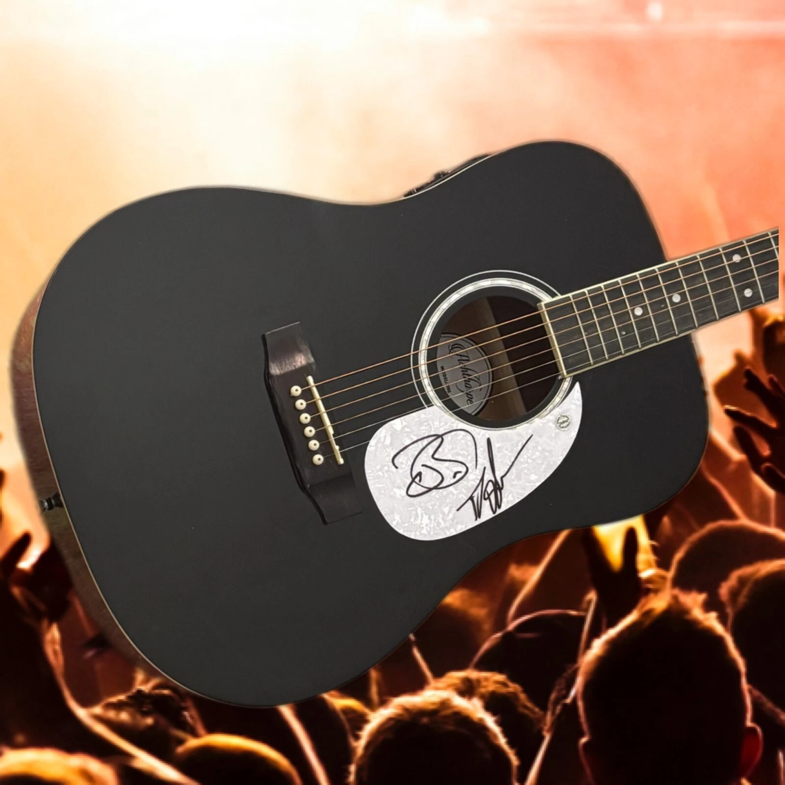 GFA John and TJ Band  * BROTHERS OSBORNE *  Signed 41